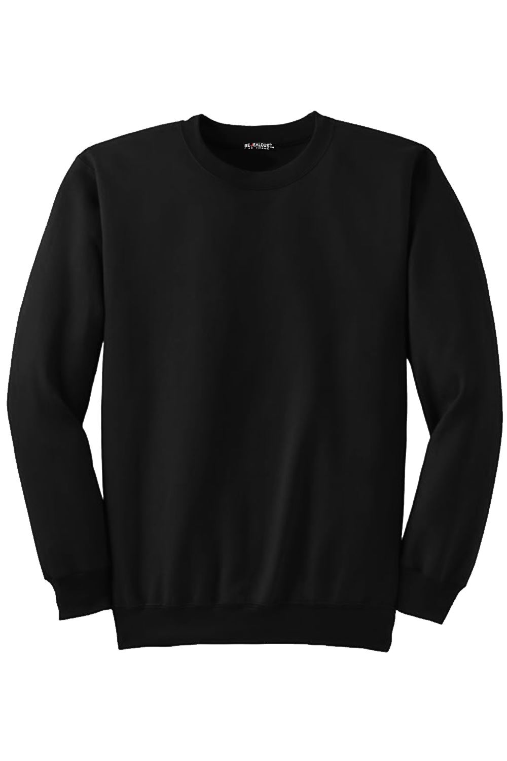 Unisex Plain Sweatshirt Lightweight Fleece Pullover Oversized