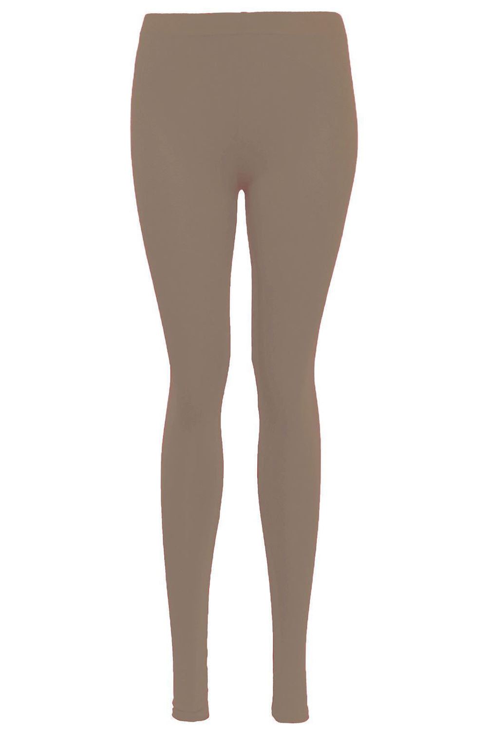 Womens Ladies Plain Basic Full Ankle Length Stretch Jeggings Leggings Trousers - Picture 136 of 196