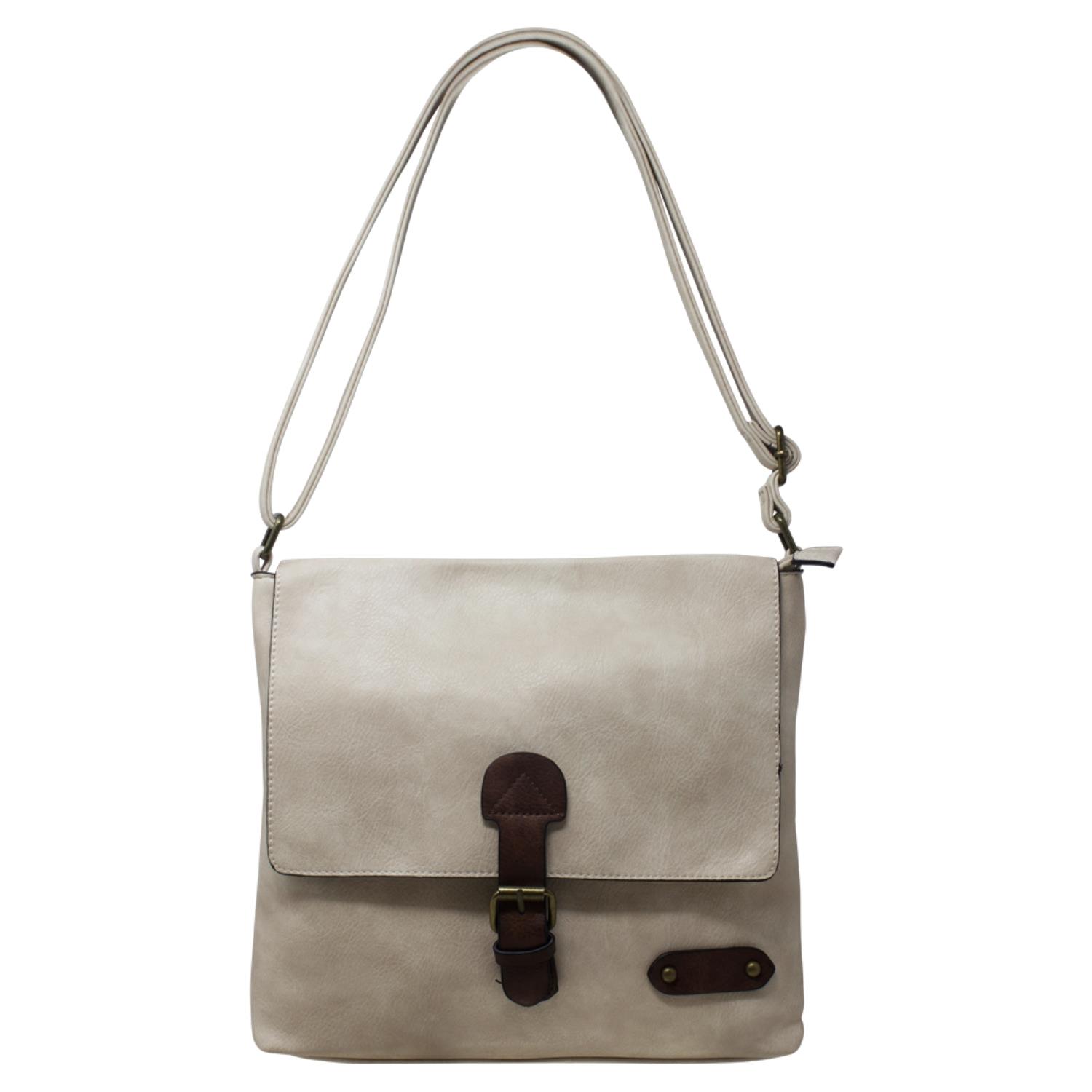 Unisex Adjustable Strap Crossbody Shoulder Bag Spacious Design Casual Handbag - Picture 2 of 56