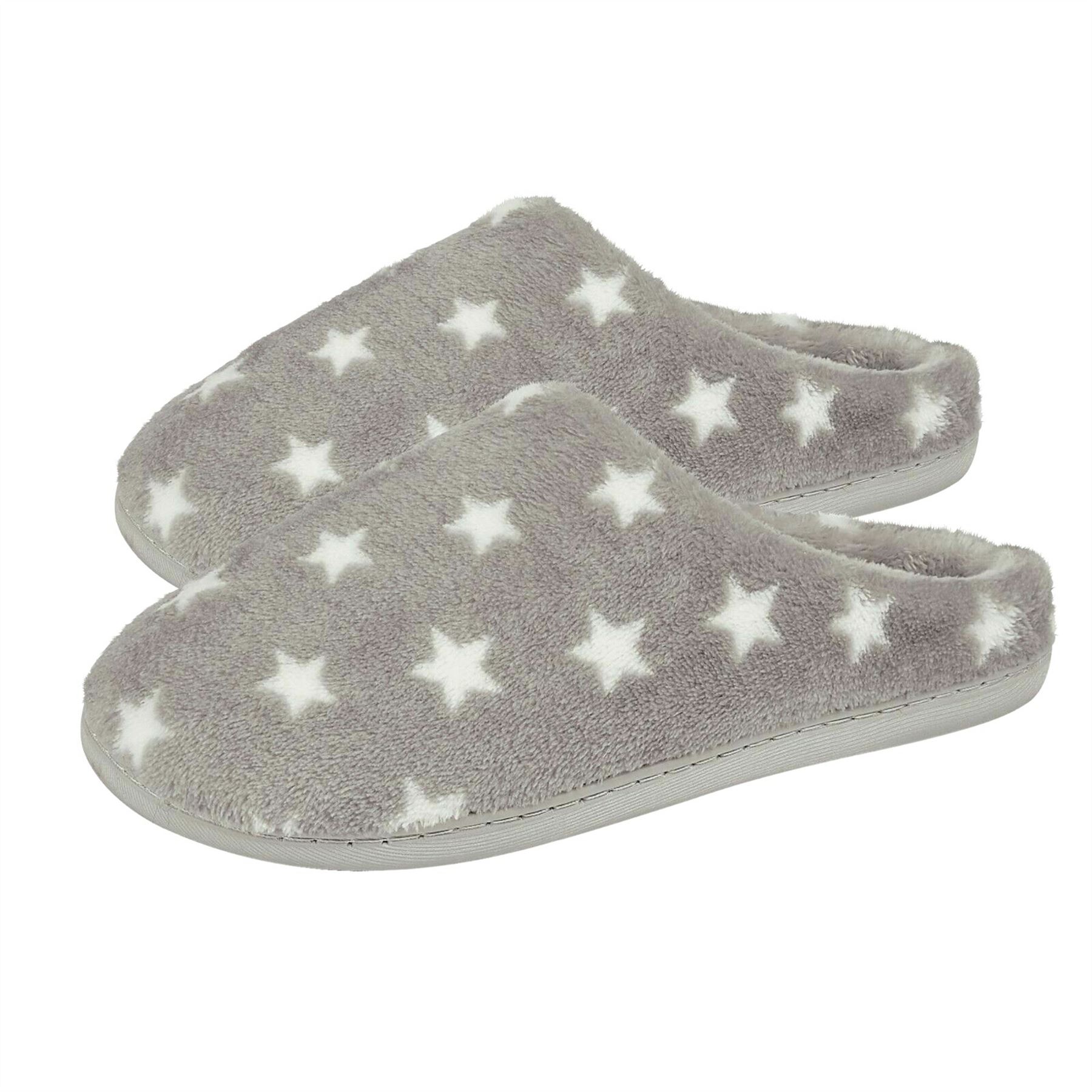 Ladies Mule Slippers Mules Slip On Slippers Sheepskin Slippers Hard Sole - Picture 3 of 3