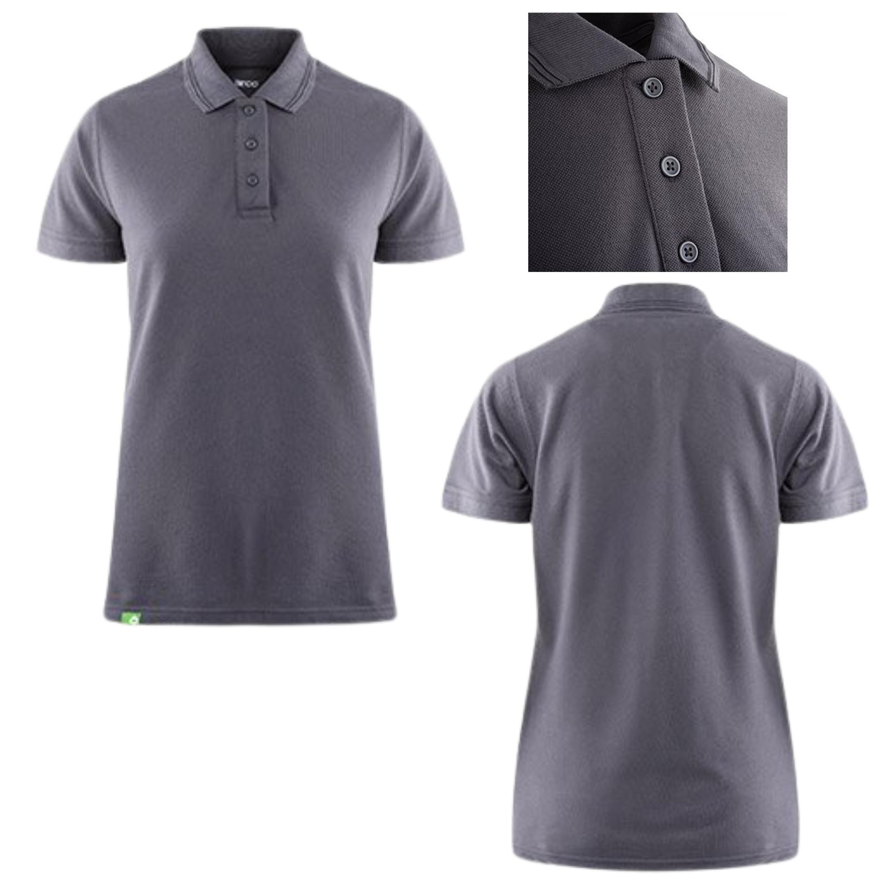 Womens Ladies Classics Polo Shirt Short Sleeve Plain Casual Wear Polo T-Shirt