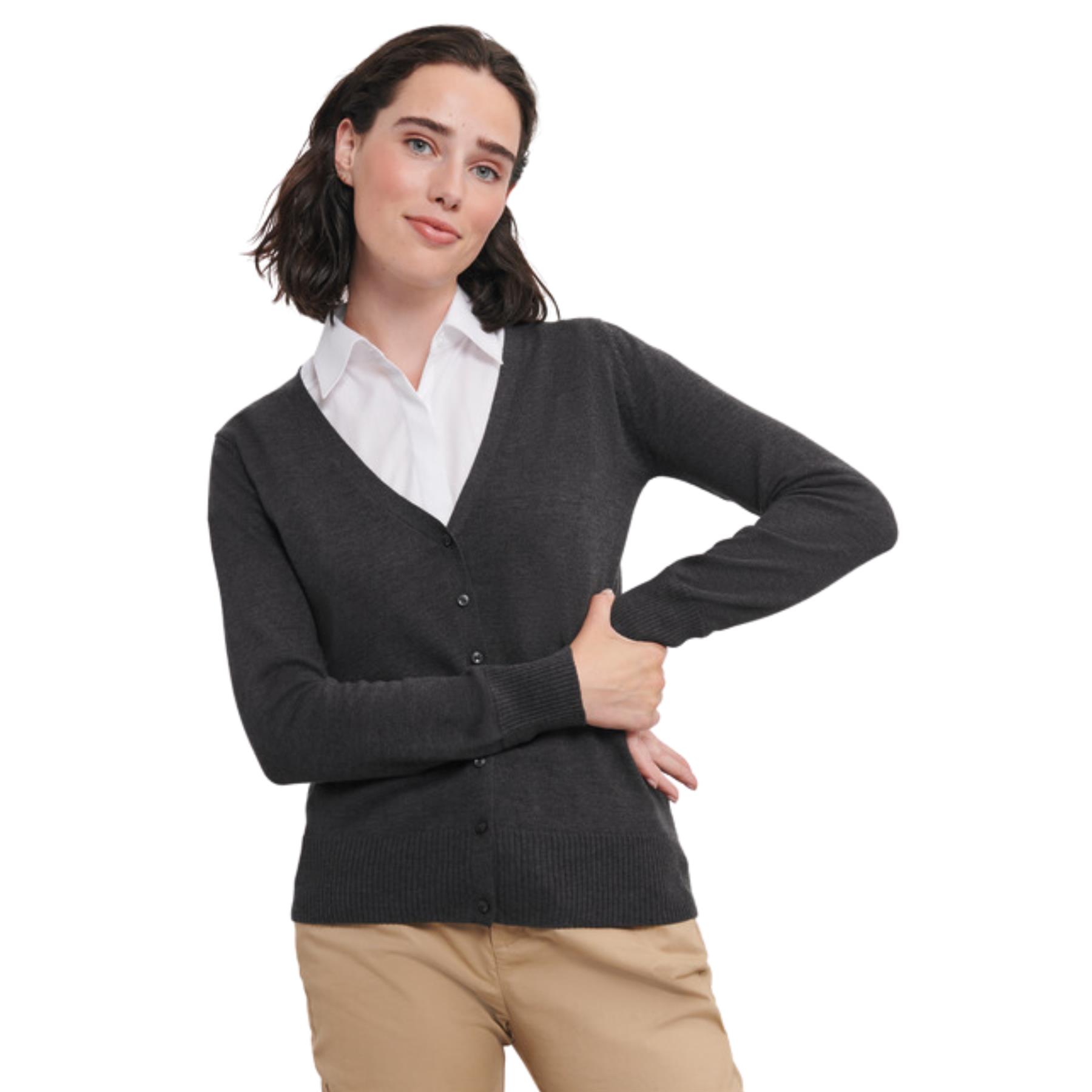 Back to School Girls Cardigan V Neck Smart Formal Fine Knitwear Jumper Cardi UK - Picture 6 of 12