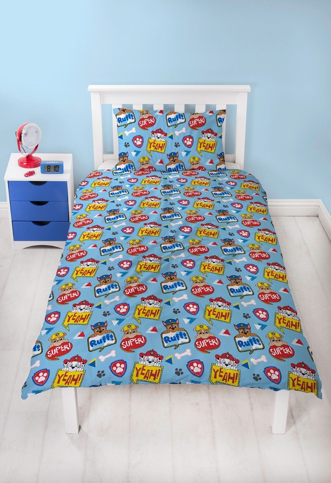 90x120 cm Babies-Island A/ 2 Piece Bedding Set Pillowcase+Duvet Cover For Baby Toddler Junior To Fit Cot//Cot Bed DOGS