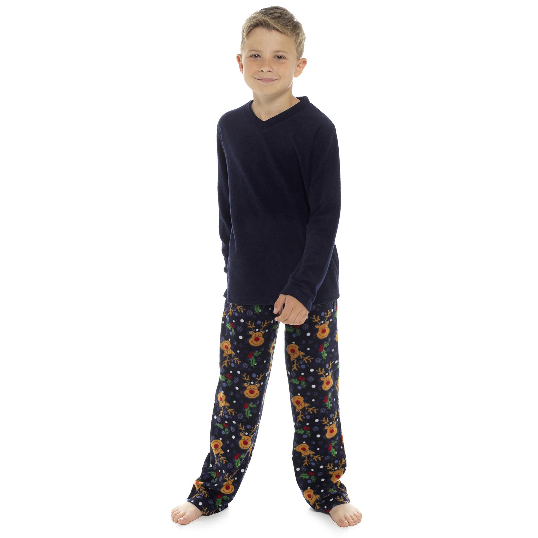 Unisex All in One Christmas Hooded Pyjamas Xmas Loungewear Couples Matching PJs - Picture 28 of 41