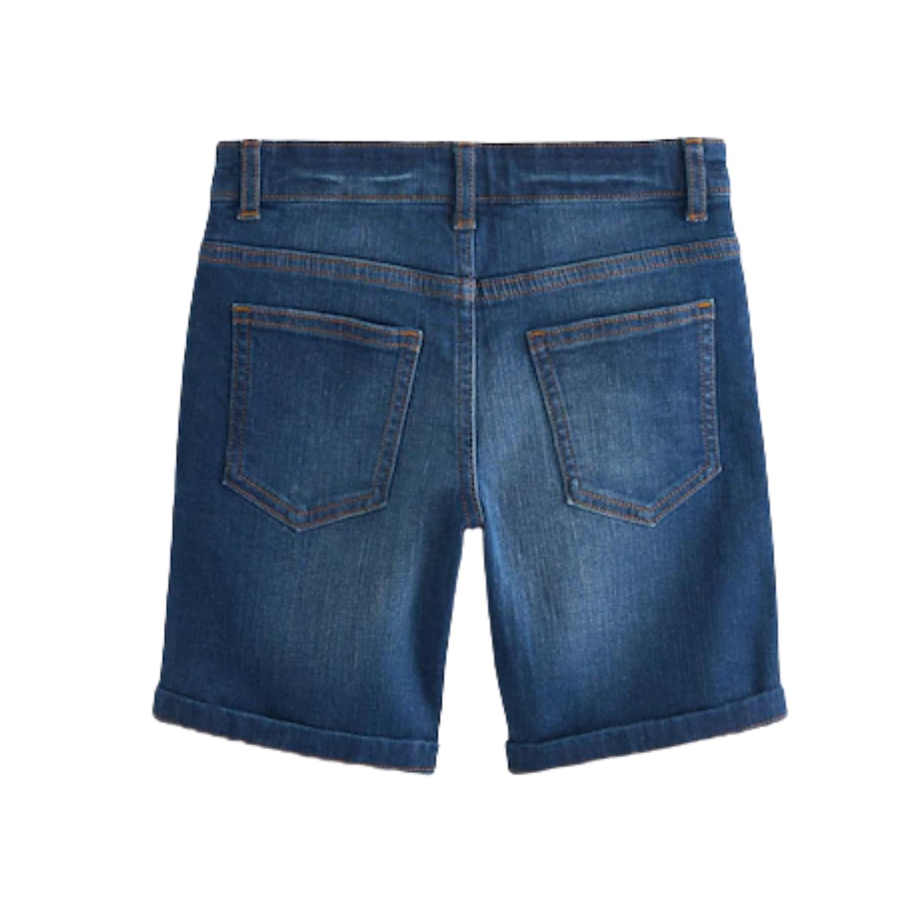 Boys Denim Shorts Stretch Cotton Jeans Cargo Combat Half Pant Casual Designer UK - Picture 3 of 4