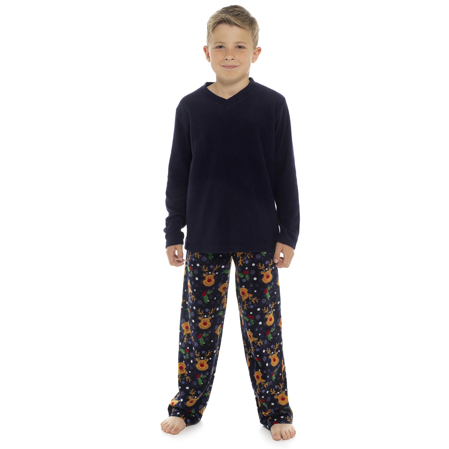 Unisex All in One Christmas Hooded Pyjamas Xmas Loungewear Couples Matching PJs - Picture 27 of 41