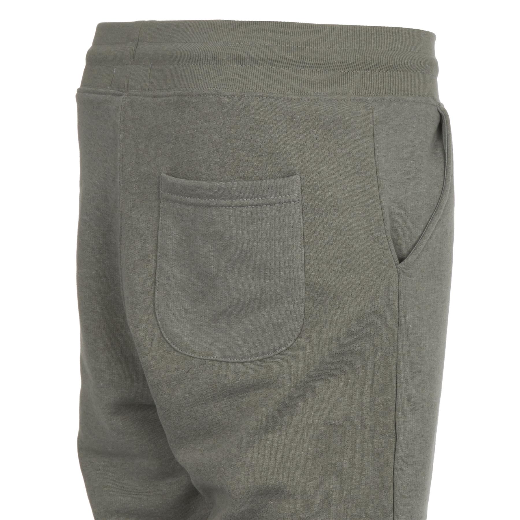 Mens Joggers Soft Fleece Jogging Bottoms Cuffed Sweatpants Casual Gym Track Pant - Picture 5 of 16