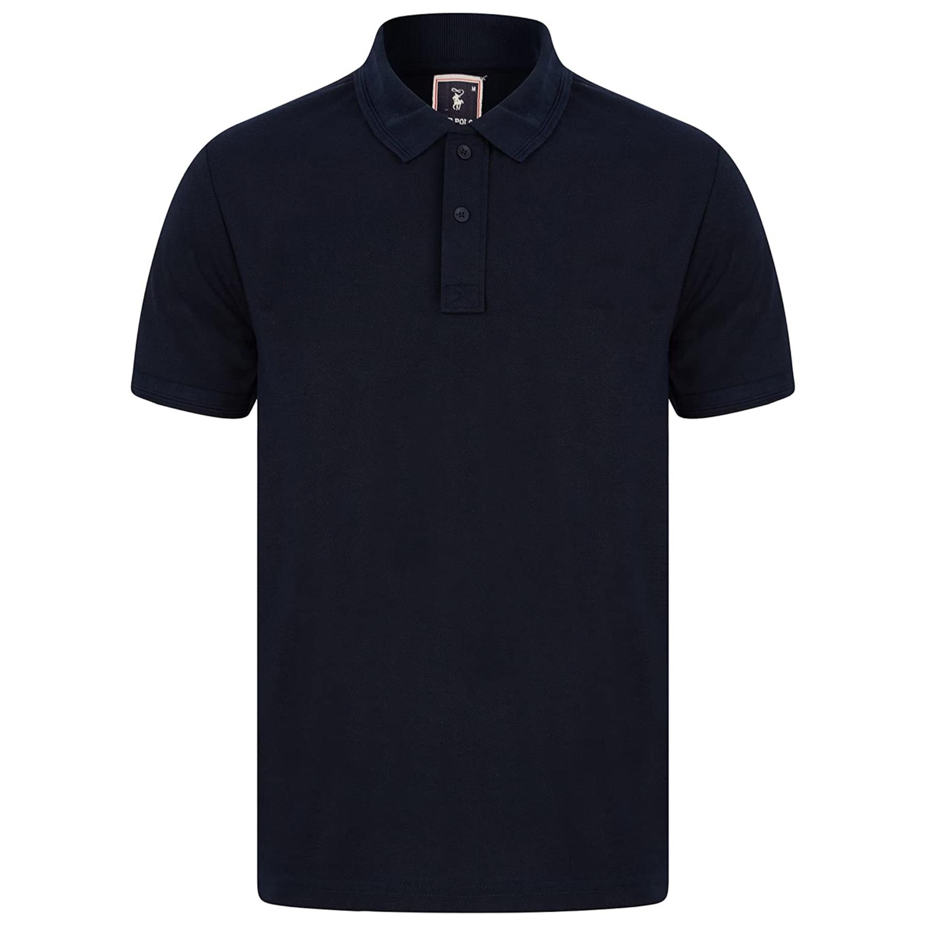 Mens Casual Polo Short Sleeve Collar Golf Fashion T-Shirt Pique Breathable Top - Picture 16 of 18