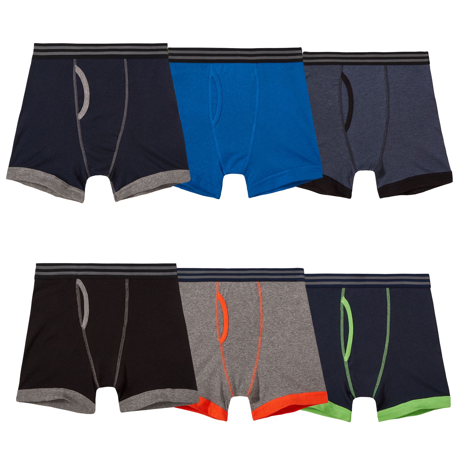 Boys/Kids 3 Pack Boxers Pants Underwear 3 PACK Brief Shorts Cotton Rich