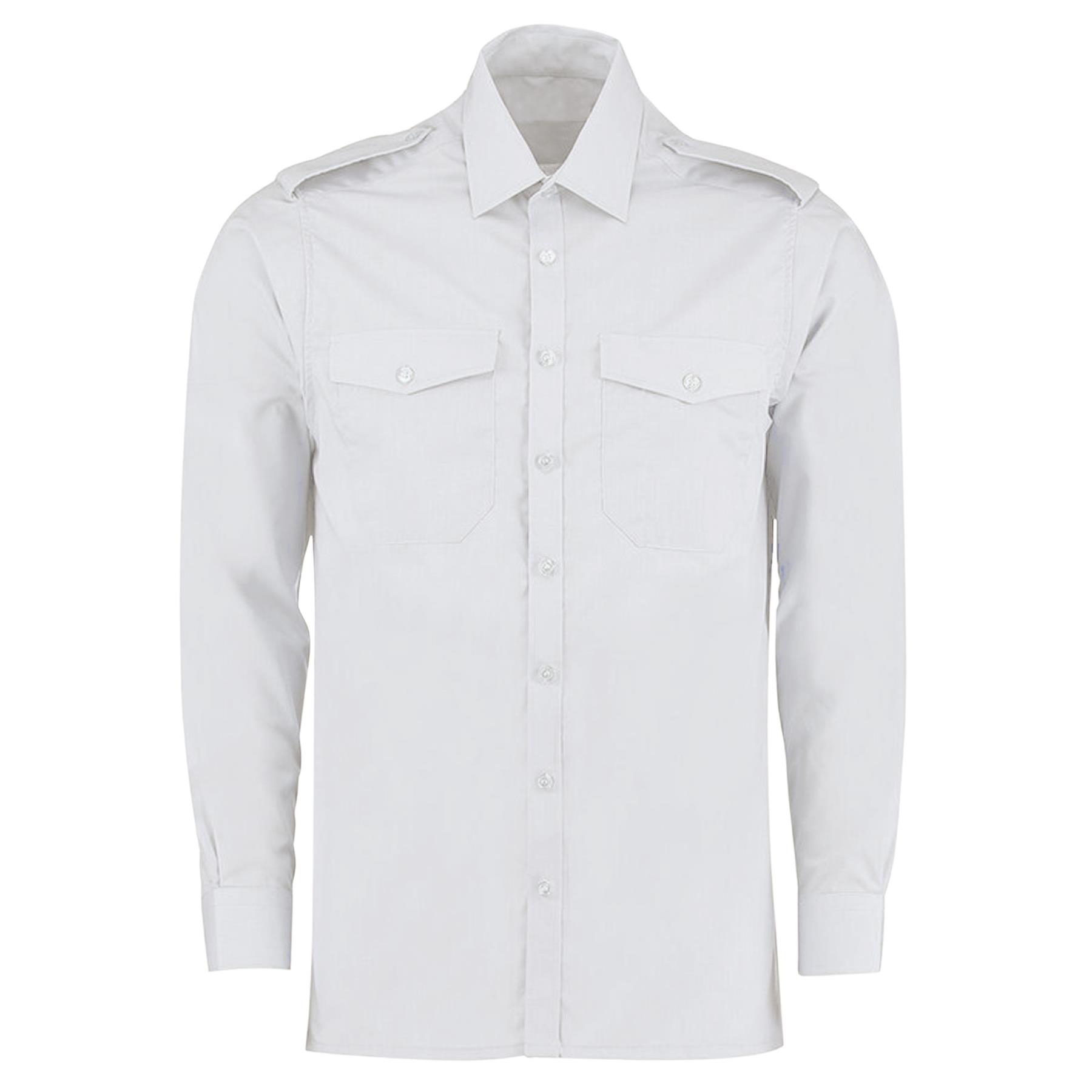 Mens Formal Work Uniform Prison Police Pilot Office Shirts Removable Epaulettes Mens Formal Work Uniform Prison Police Pilot Office Shirts Removable Epaulettes
