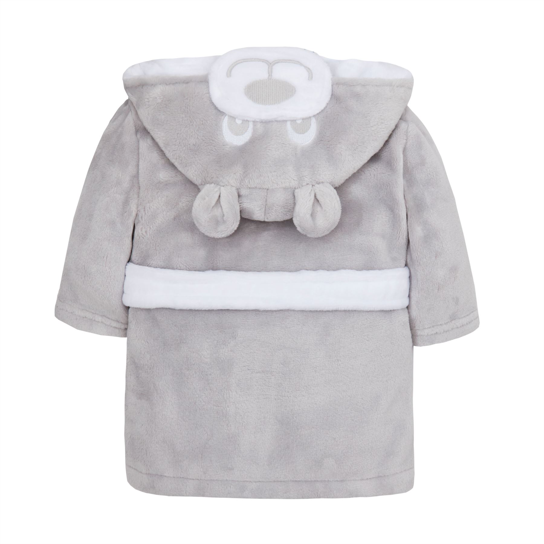 Baby Dressing Gown Robe Toddler 6-24 M Hooded Fleece Duck Elephant Novelty