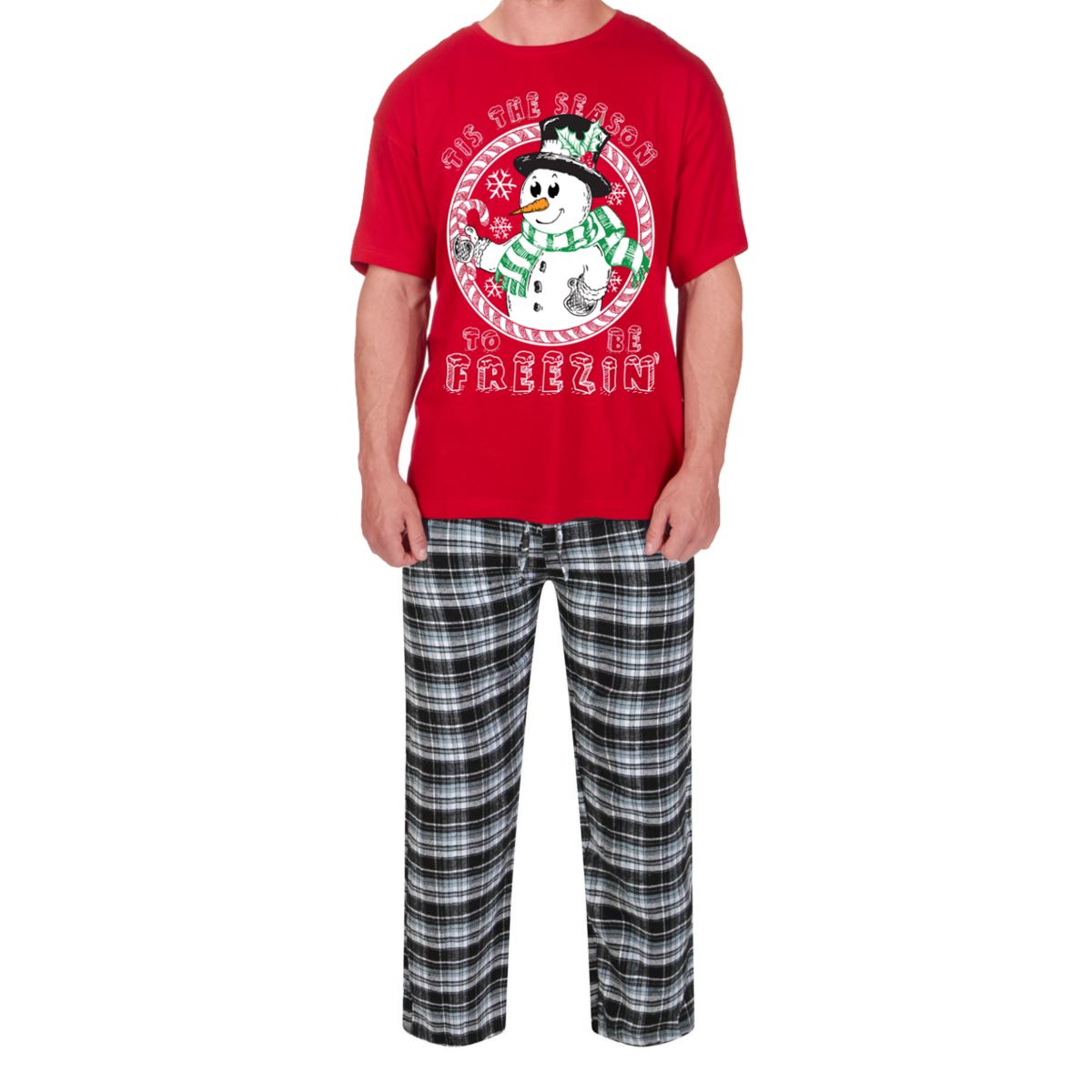 Mens Pyjamas PJ Set Christmas Gift Xmas Winter Warm Flannel Nightwear Novelty eBay