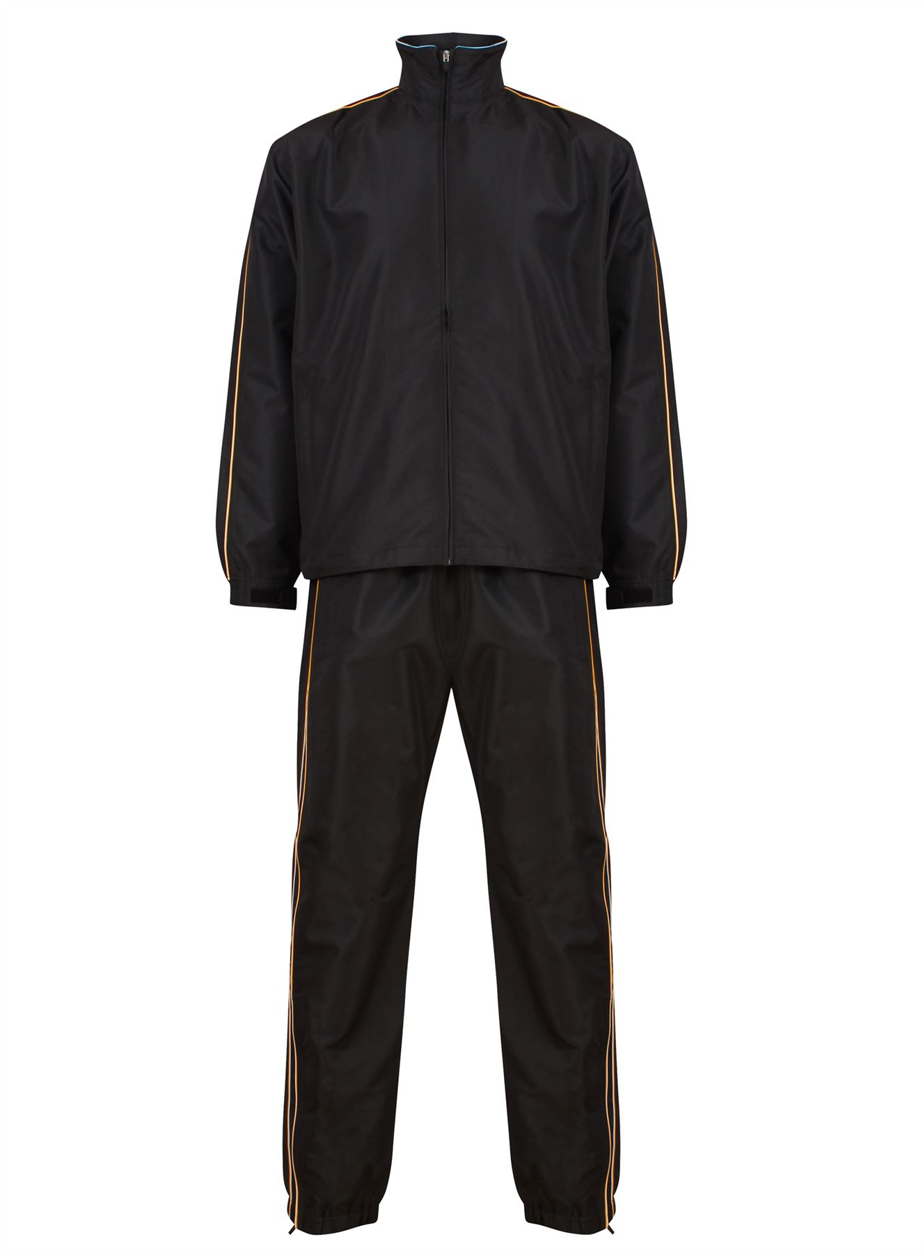Gazelle Mens Sports Tracksuits Matching Team Kit Plain Training Strip Football - Picture 2 of 31