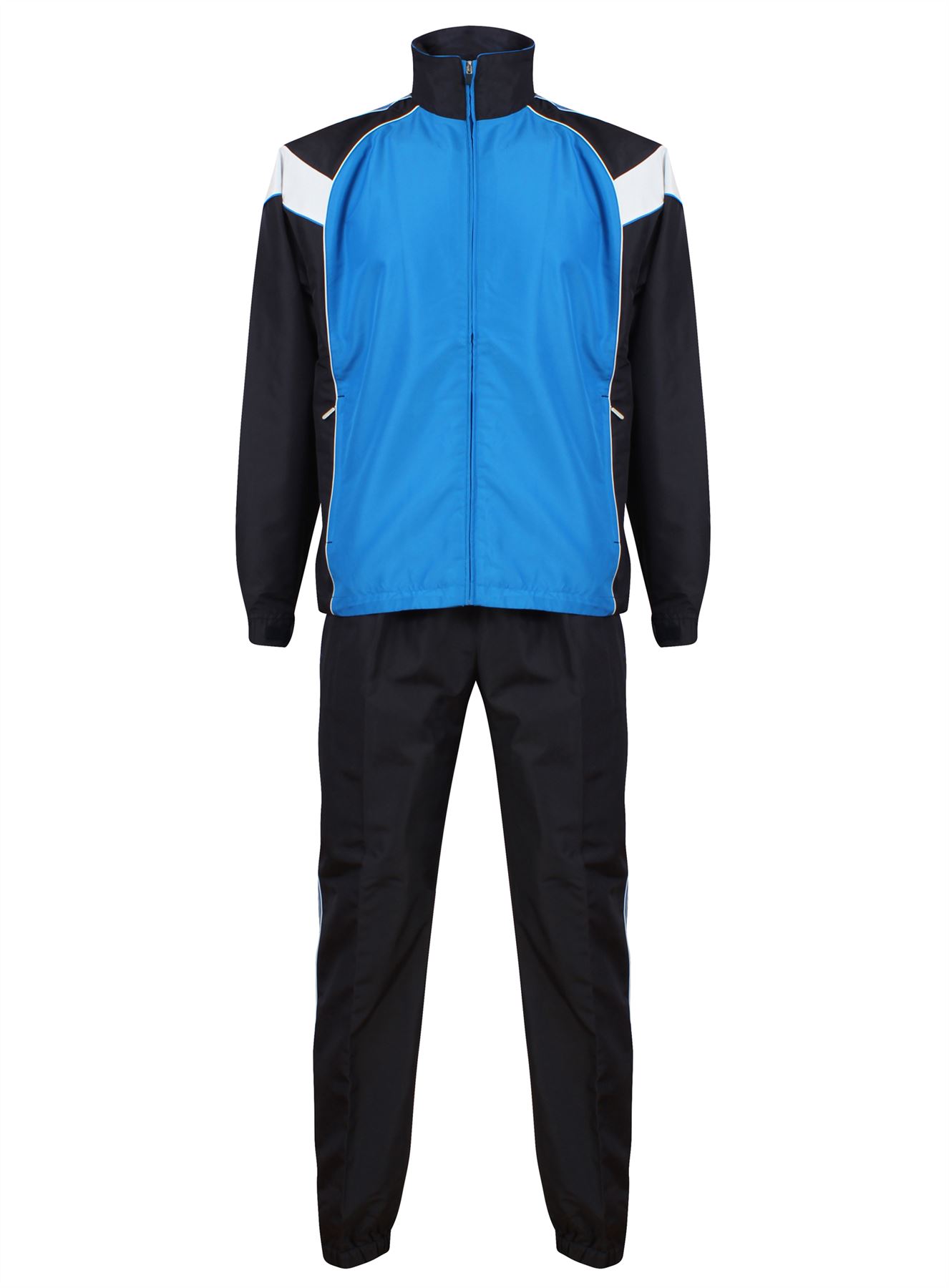 Gazelle Mens Sports Tracksuits Matching Team Kit Plain Training Strip Football - Picture 17 of 31