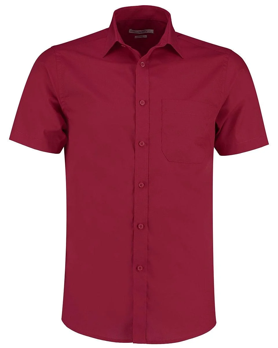 Mens Short Sleeve Shirt Oxford Easy Iron Classic Formal Workwear Smart 14-19H - Picture 23 of 30