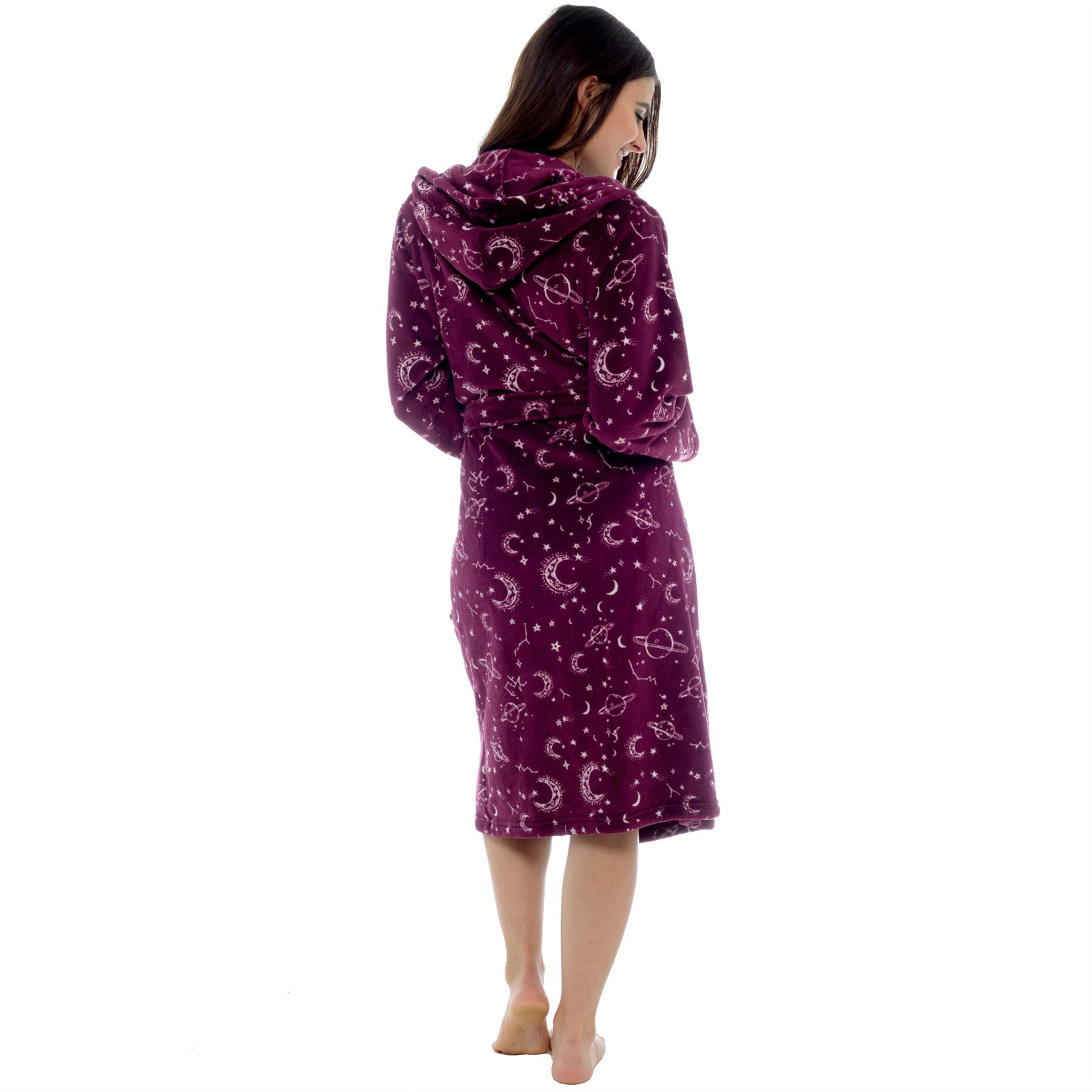 Petite fleece wrap robes free shipping