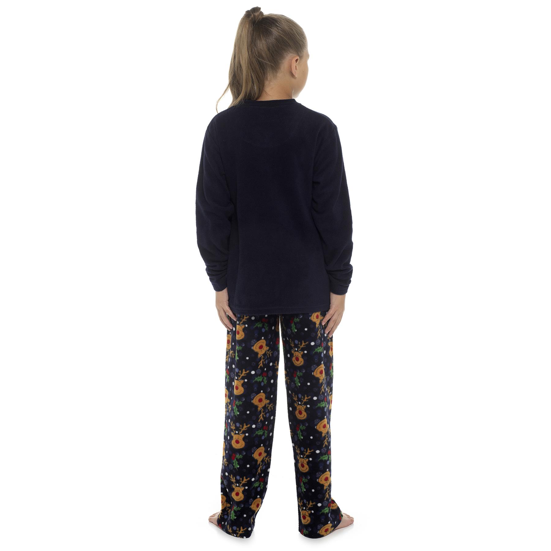 Unisex All in One Christmas Hooded Pyjamas Xmas Loungewear Couples Matching PJs - Picture 32 of 41