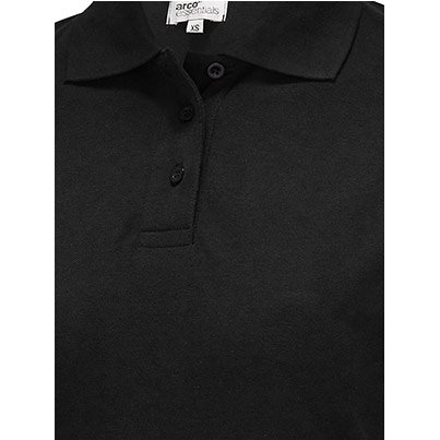 Womens Ladies Classics Polo Shirt Short Sleeve Plain Casual Wear Polo T-Shirt - Picture 6 of 18