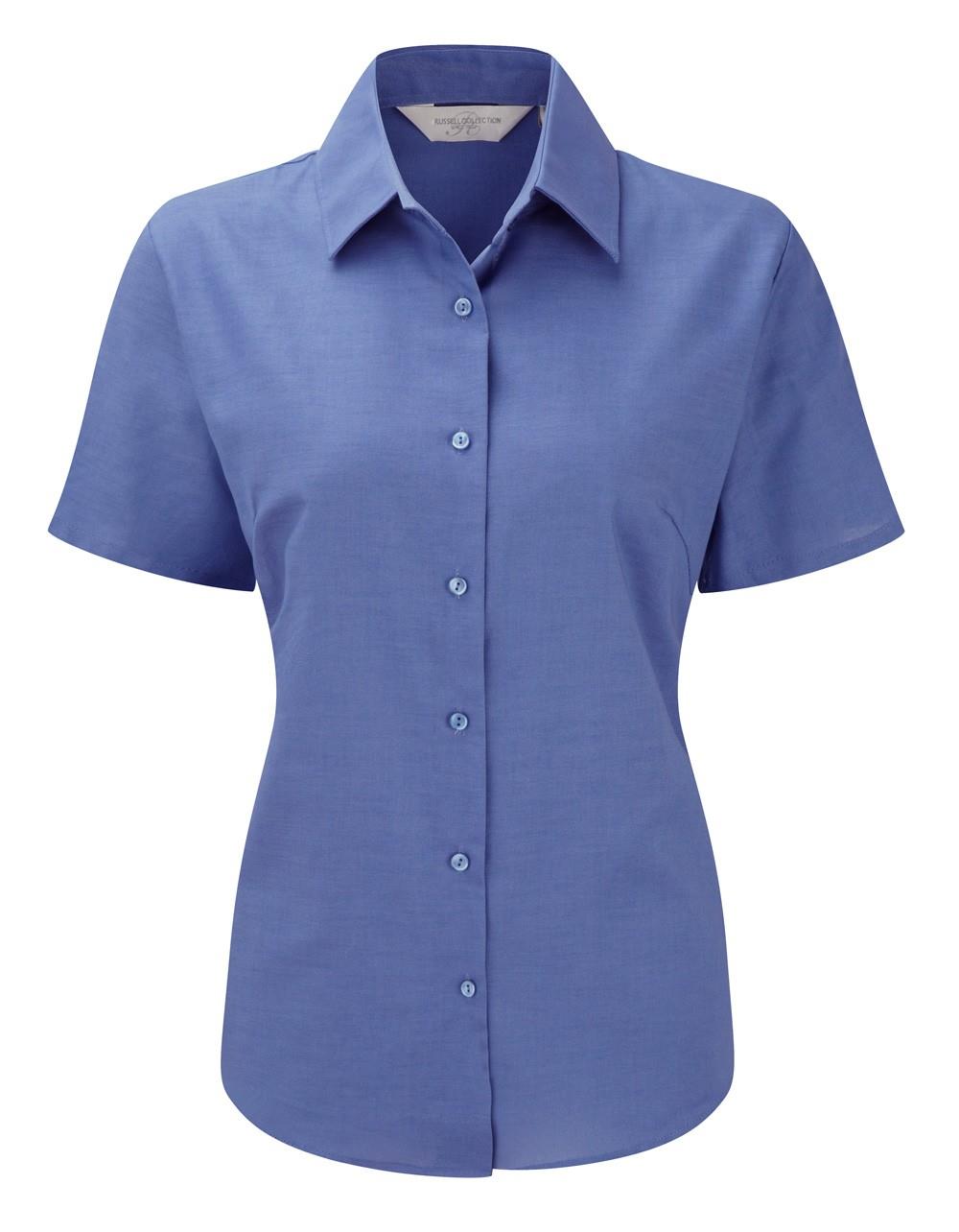 Ladies Womens Short Sleeve Blouses Office Shirts Work Formal Smart Top Size 8-26 - Picture 42 of 44