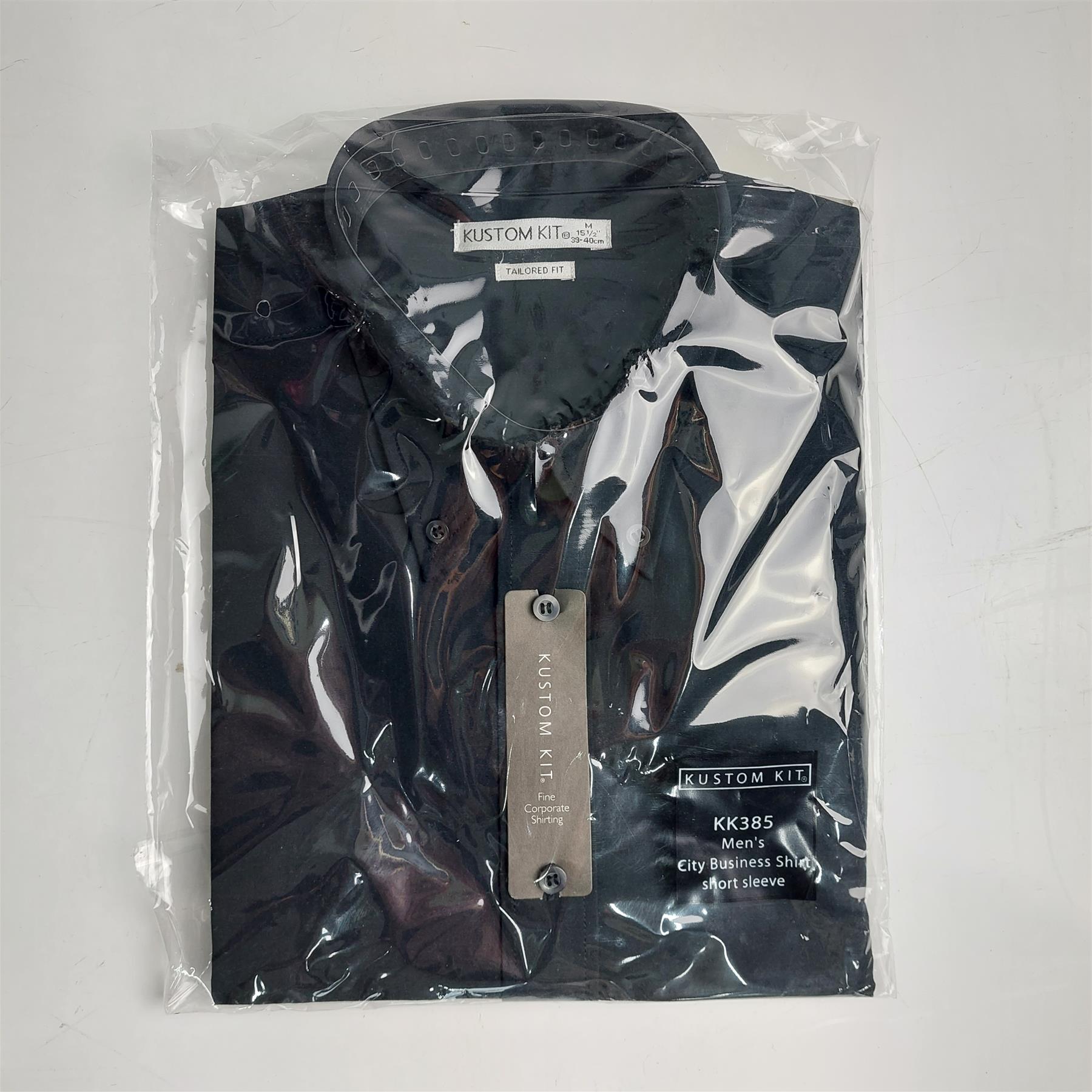 Mens Short Sleeve Shirt Oxford Easy Iron Classic Formal Workwear Smart 14-19H - Picture 6 of 30