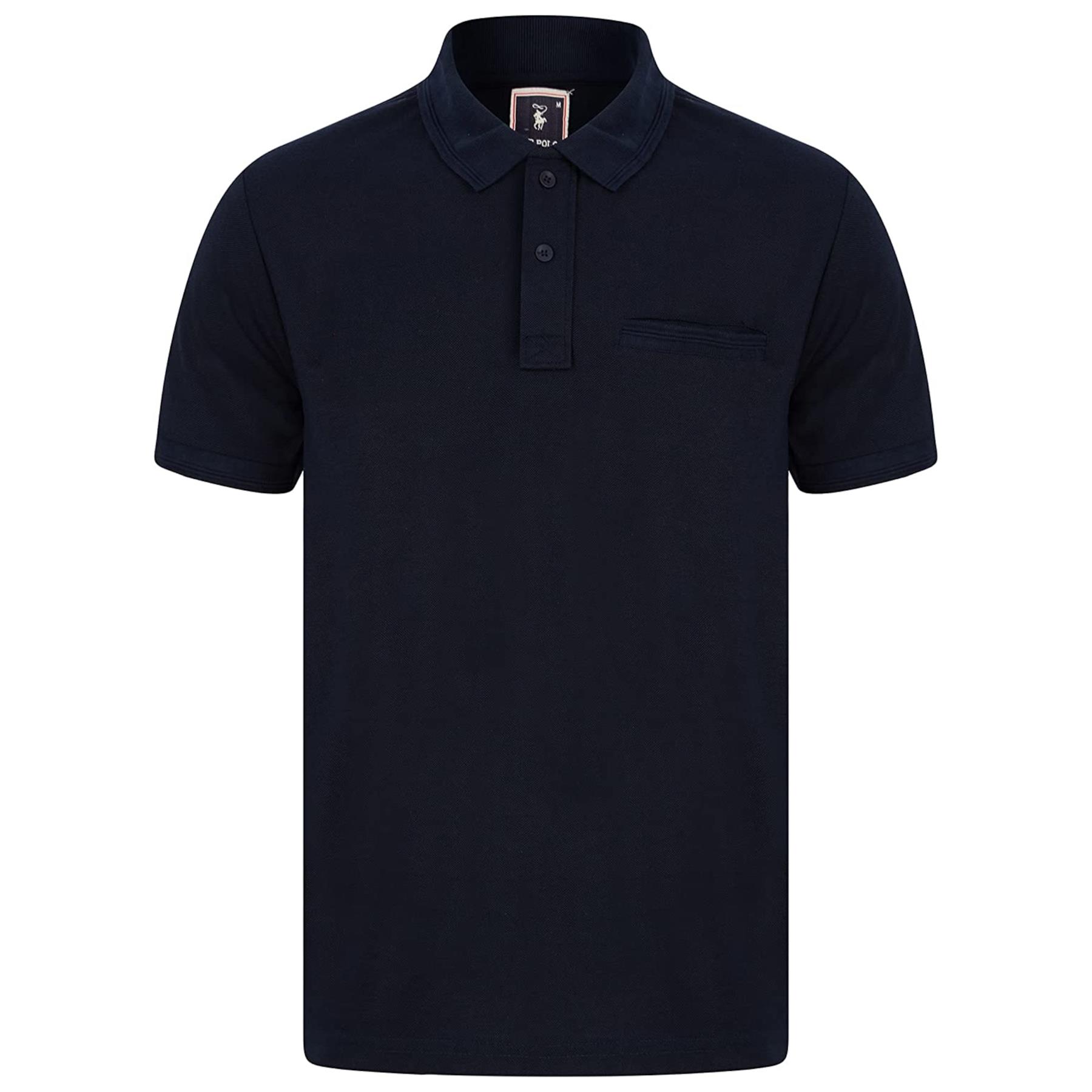 Mens Casual Polo Short Sleeve Collar Golf Fashion T-Shirt Pique Breathable Top - Picture 10 of 18
