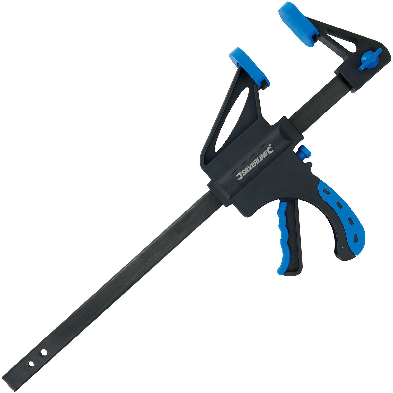 Silverline Heavy Duty Quick Release Clamp 150-600mm Spreaders Woodwork - Picture 3 of 5