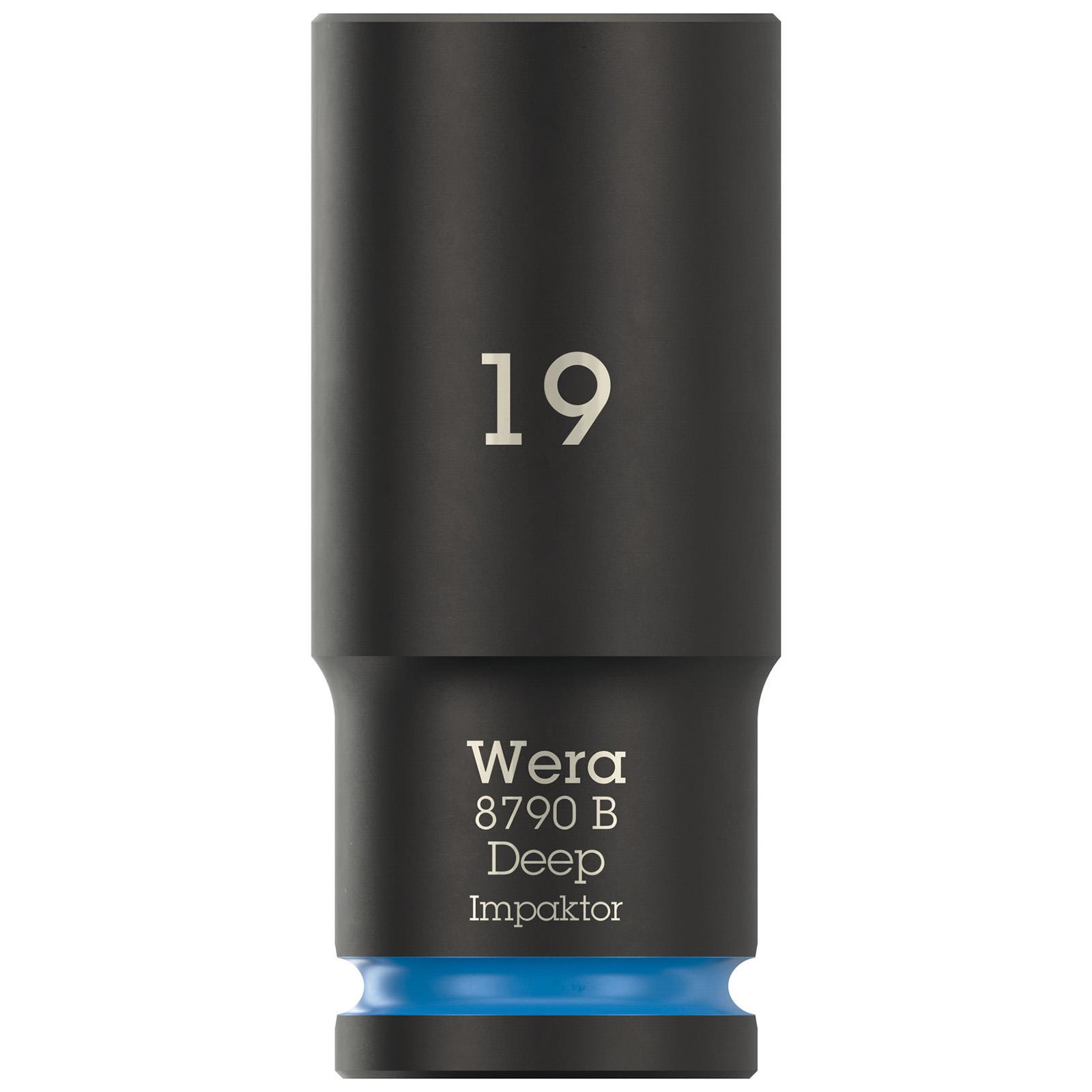 Wera Schlagschrauber-Stecknuss tief 3/8" Antrieb 8790 B Impaktor metrisch imperial Größe wählbar - Bild 13 von 29