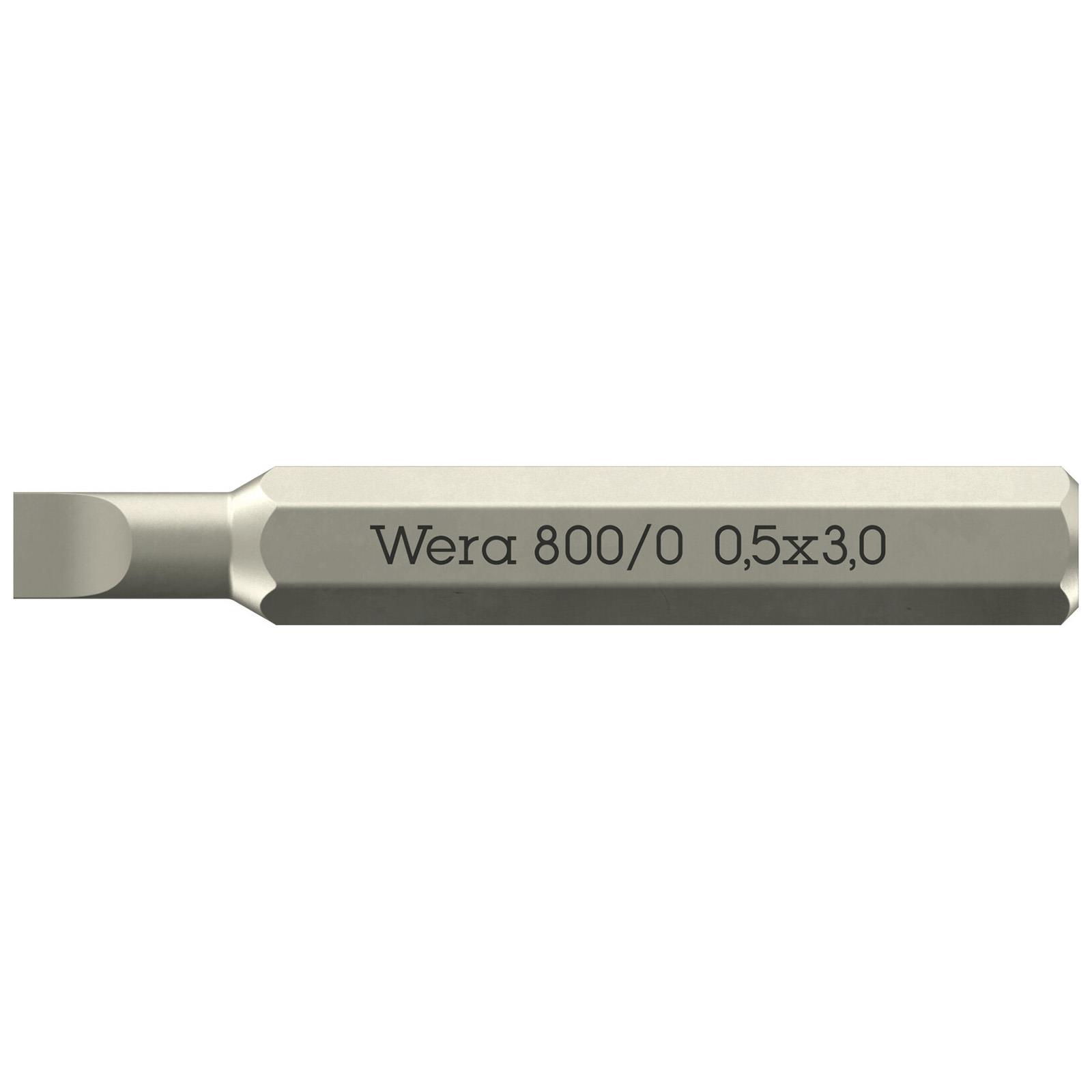 Wera Micro Präzisions-Schraubendreher-Bits mit 4 mm Sechskantantrieb PH PZ TX SL Größe wählbar - Bild 22 von 22