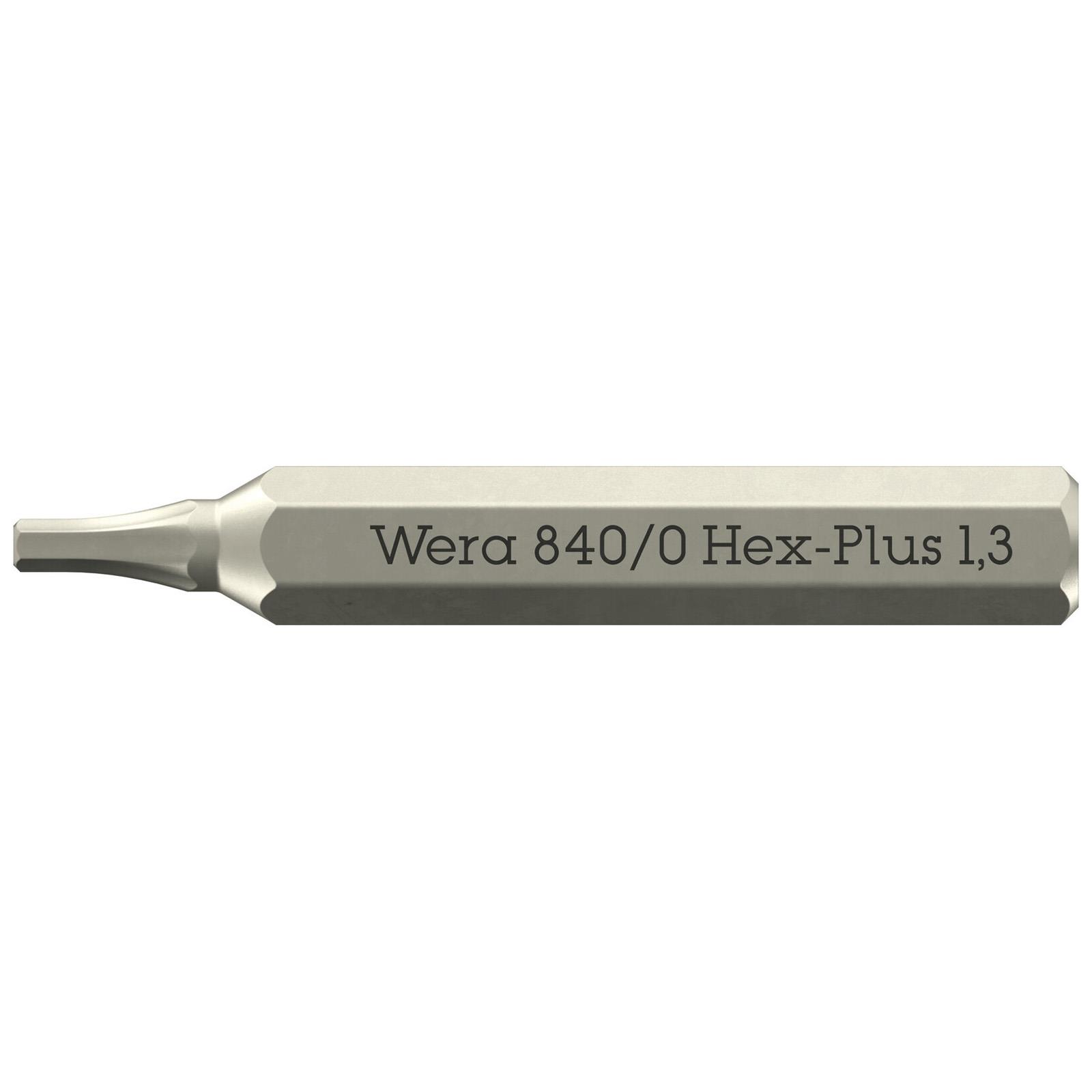 Wera Micro Präzisions-Schraubendreher-Bits mit 4 mm Sechskantantrieb PH PZ TX SL Größe wählbar - Bild 14 von 22