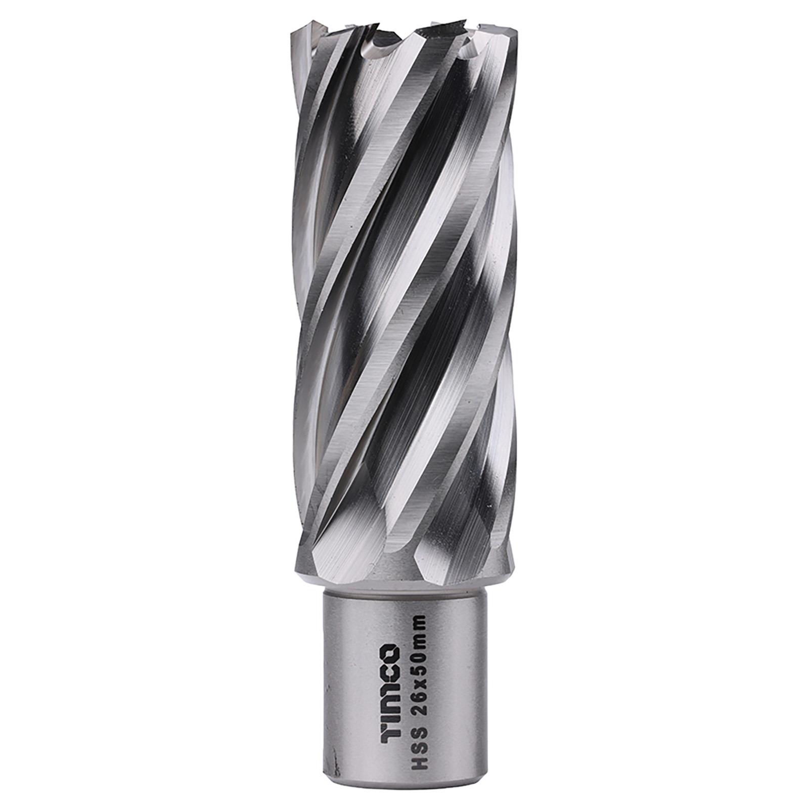 TIMCO Broaching Cutter Mag Drill Bit M2 HSS Pilot Pin Annular Broach Cutter - Picture 40 of 47
