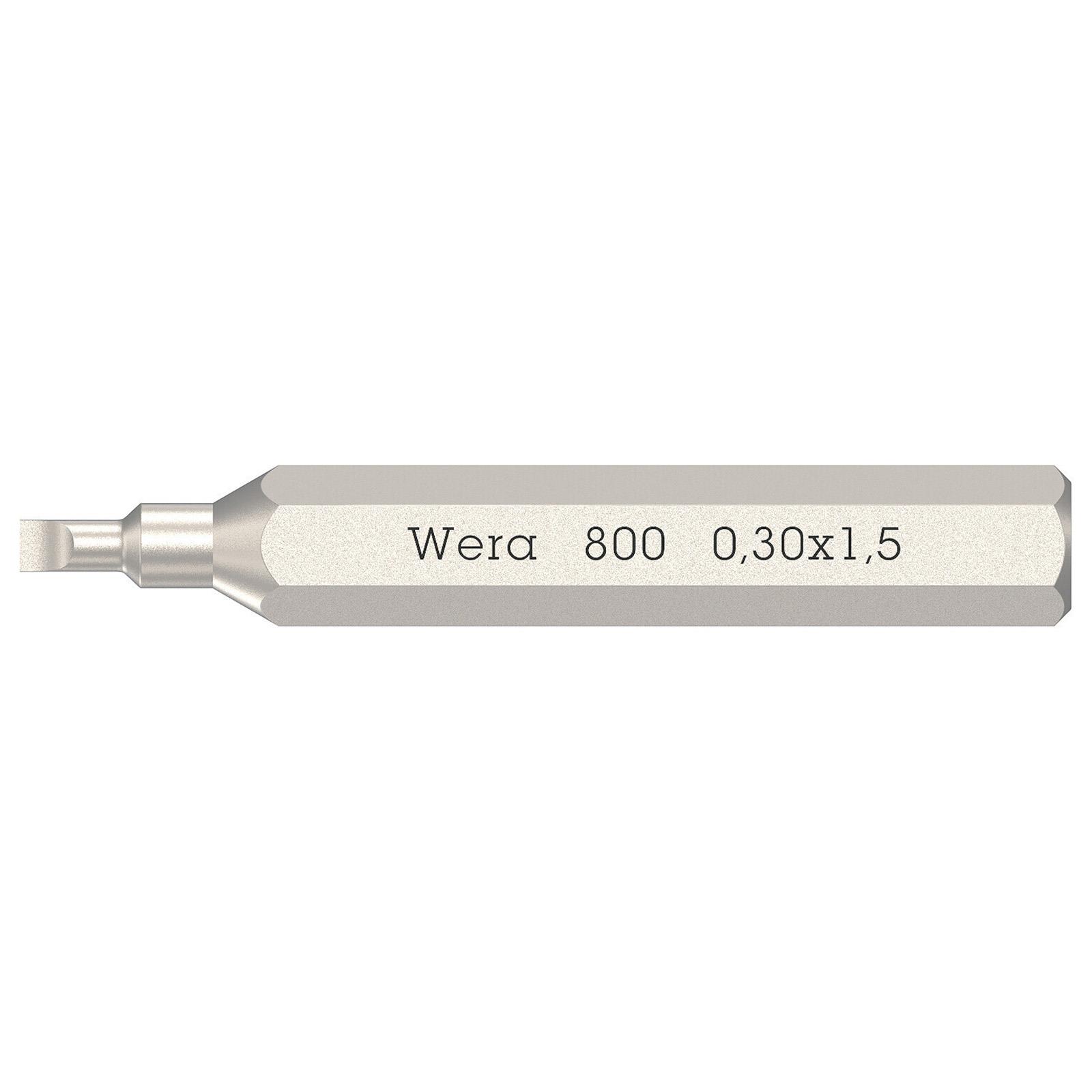 Wera Micro Präzisions-Schraubendreher-Bits mit 4 mm Sechskantantrieb PH PZ TX SL Größe wählbar - Bild 21 von 22
