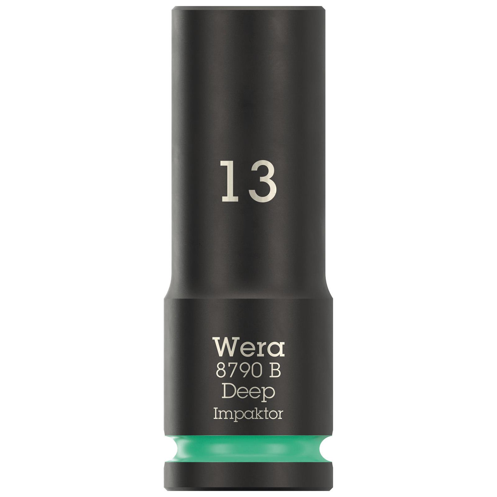 Wera Schlagschrauber-Stecknuss tief 3/8" Antrieb 8790 B Impaktor metrisch imperial Größe wählbar - Bild 7 von 29