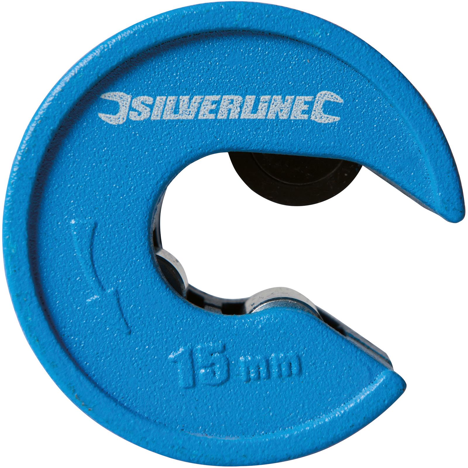 Cortador de tubos Silverline corte rápido 15 mm 22 mm 28 mm tubo de acero cobre plomería - Imagen 3 de 5