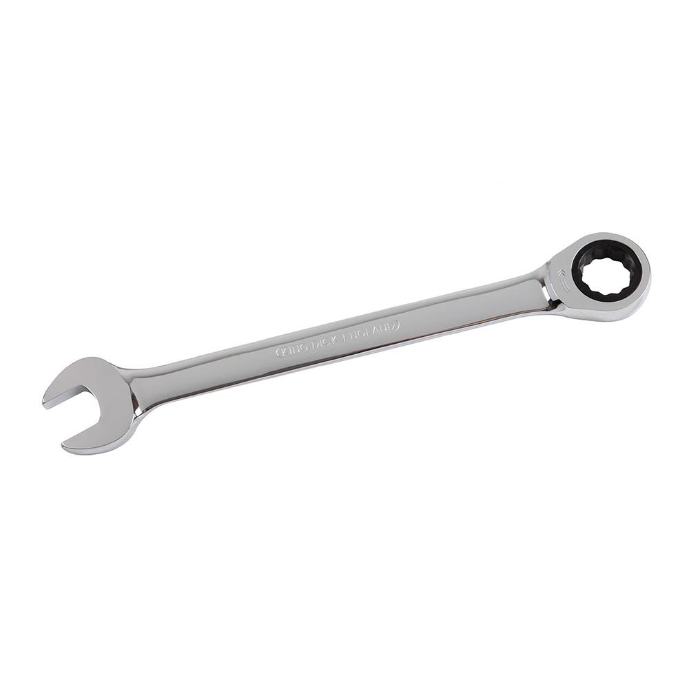King Dick Ratchet Combination Spanner Wrench Metic Open End Ring Choose Size - Picture 5 of 21