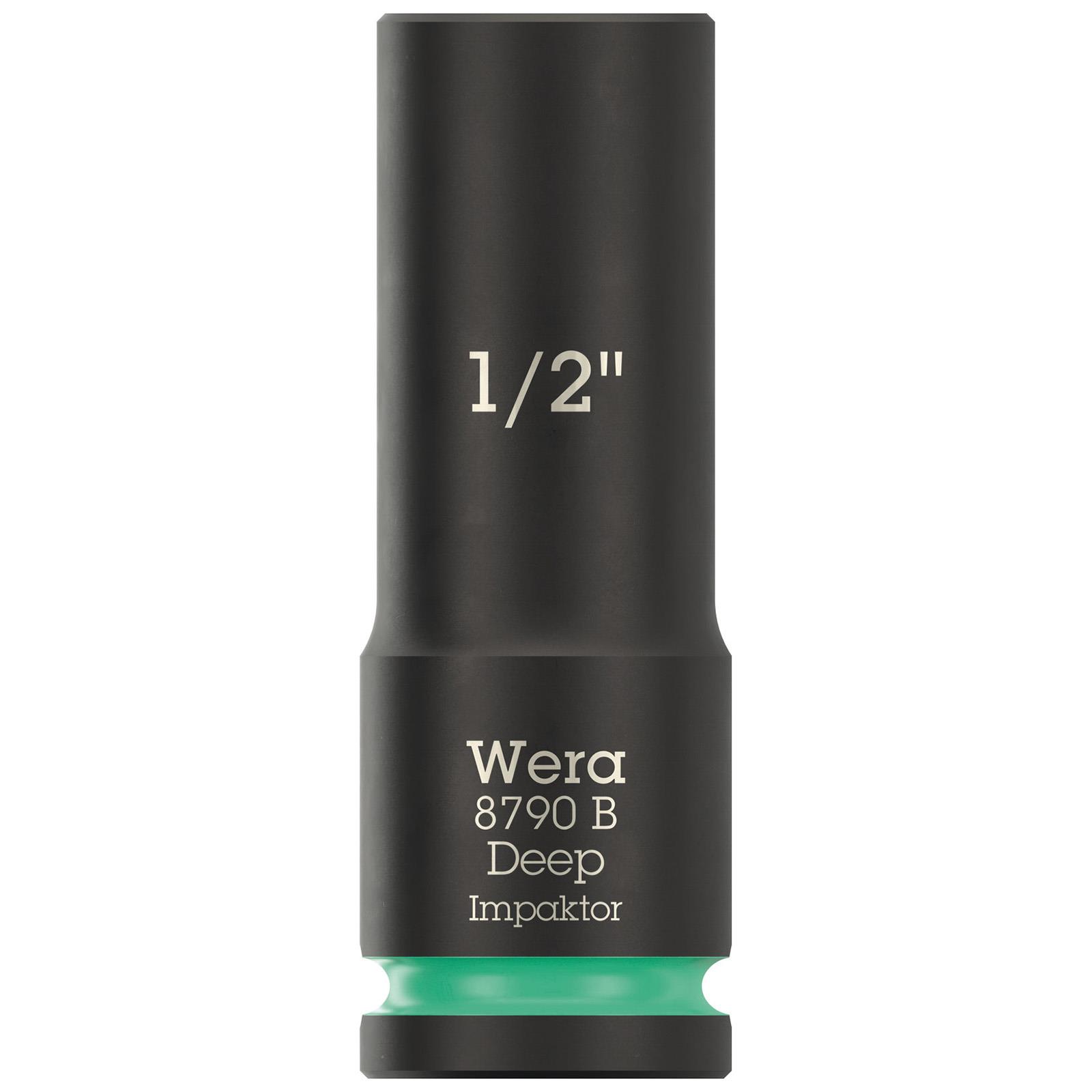 Wera Schlagschrauber-Stecknuss tief 3/8" Antrieb 8790 B Impaktor metrisch imperial Größe wählbar - Bild 21 von 29