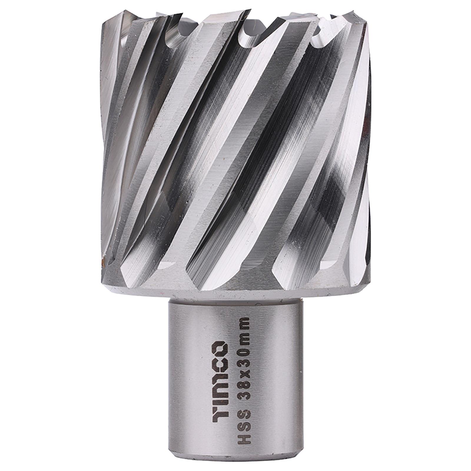 TIMCO Broaching Cutter Mag Drill Bit M2 HSS Pilot Pin Annular Broach Cutter - Picture 25 of 47