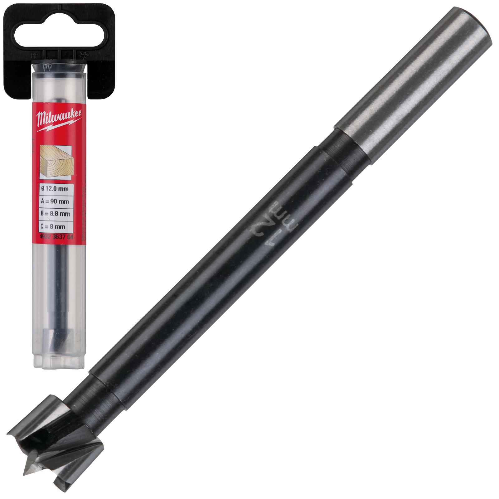 Milwaukee Forstner Wood Drill Bits Soft Hard Wood Hole Boring