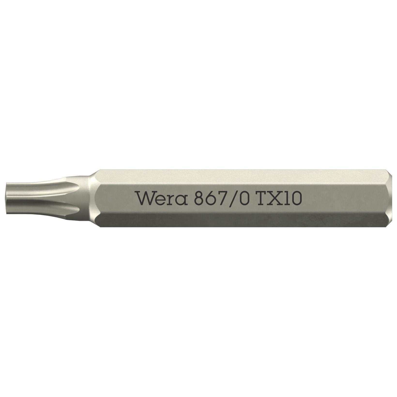 Wera Micro Präzisions-Schraubendreher-Bits mit 4 mm Sechskantantrieb PH PZ TX SL Größe wählbar - Bild 12 von 22