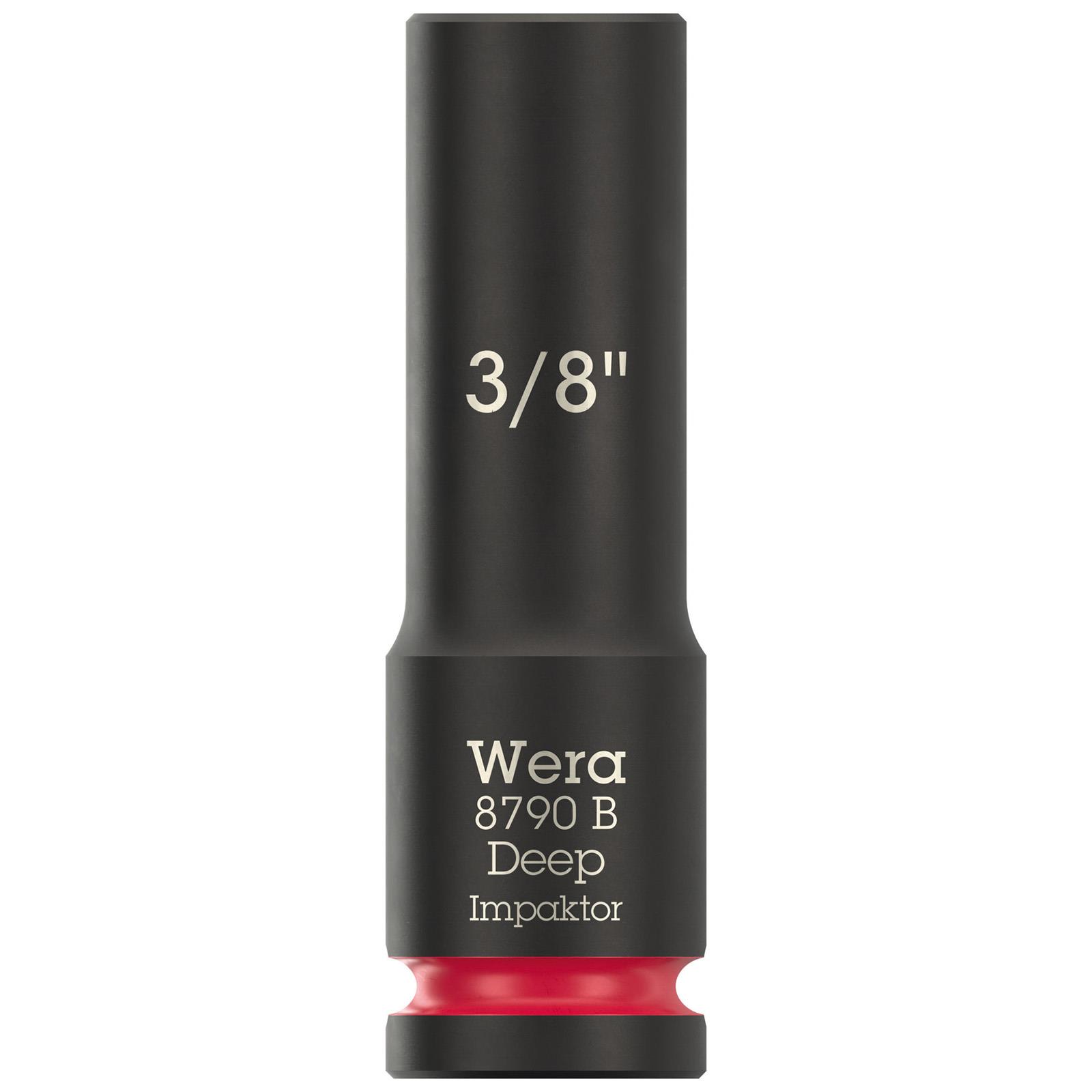 Wera Schlagschrauber-Stecknuss tief 3/8" Antrieb 8790 B Impaktor metrisch imperial Größe wählbar - Bild 19 von 29