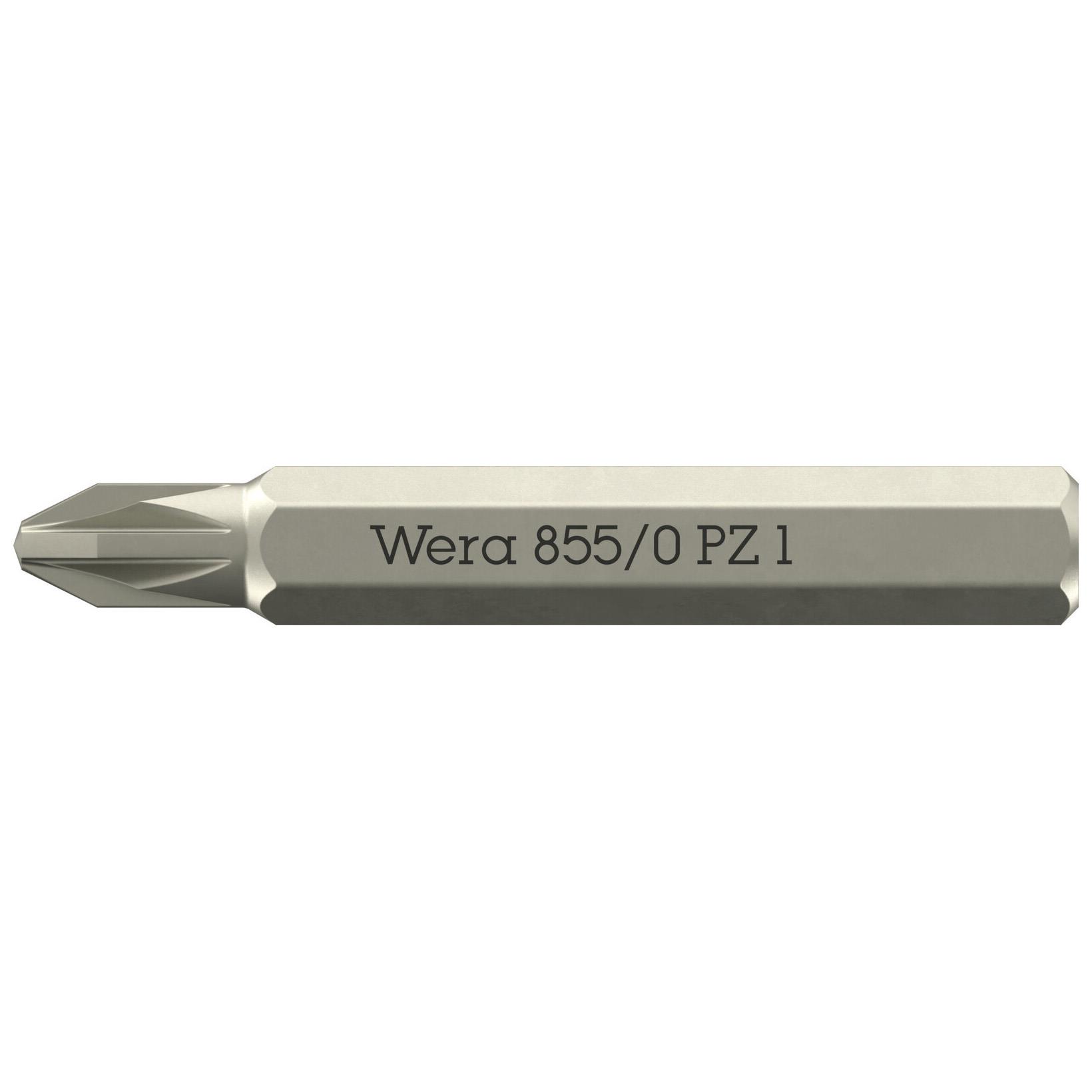 Wera Micro Präzisions-Schraubendreher-Bits mit 4 mm Sechskantantrieb PH PZ TX SL Größe wählbar - Bild 19 von 22