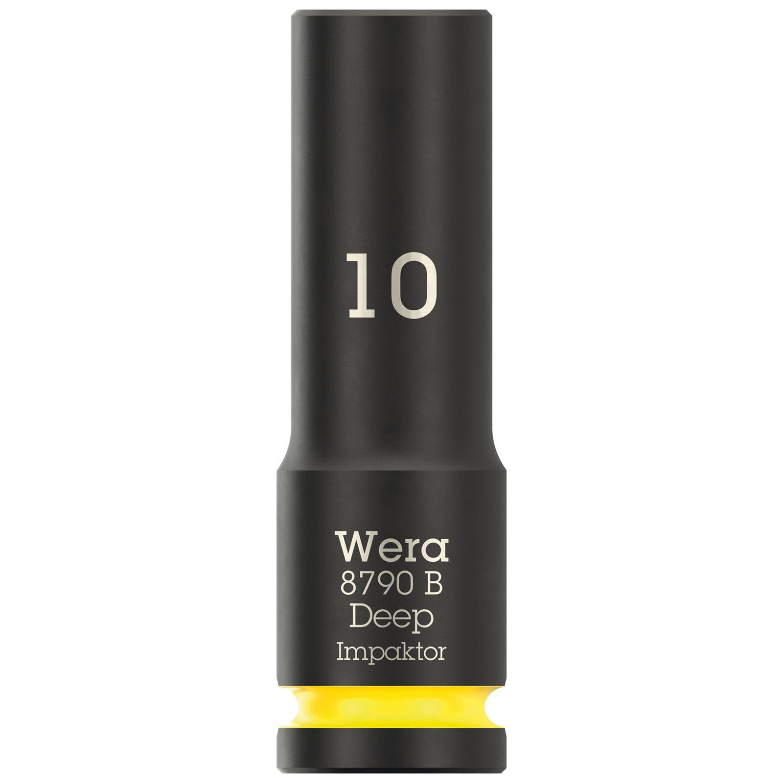 Wera Schlagschrauber-Stecknuss tief 3/8" Antrieb 8790 B Impaktor metrisch imperial Größe wählbar - Bild 4 von 29