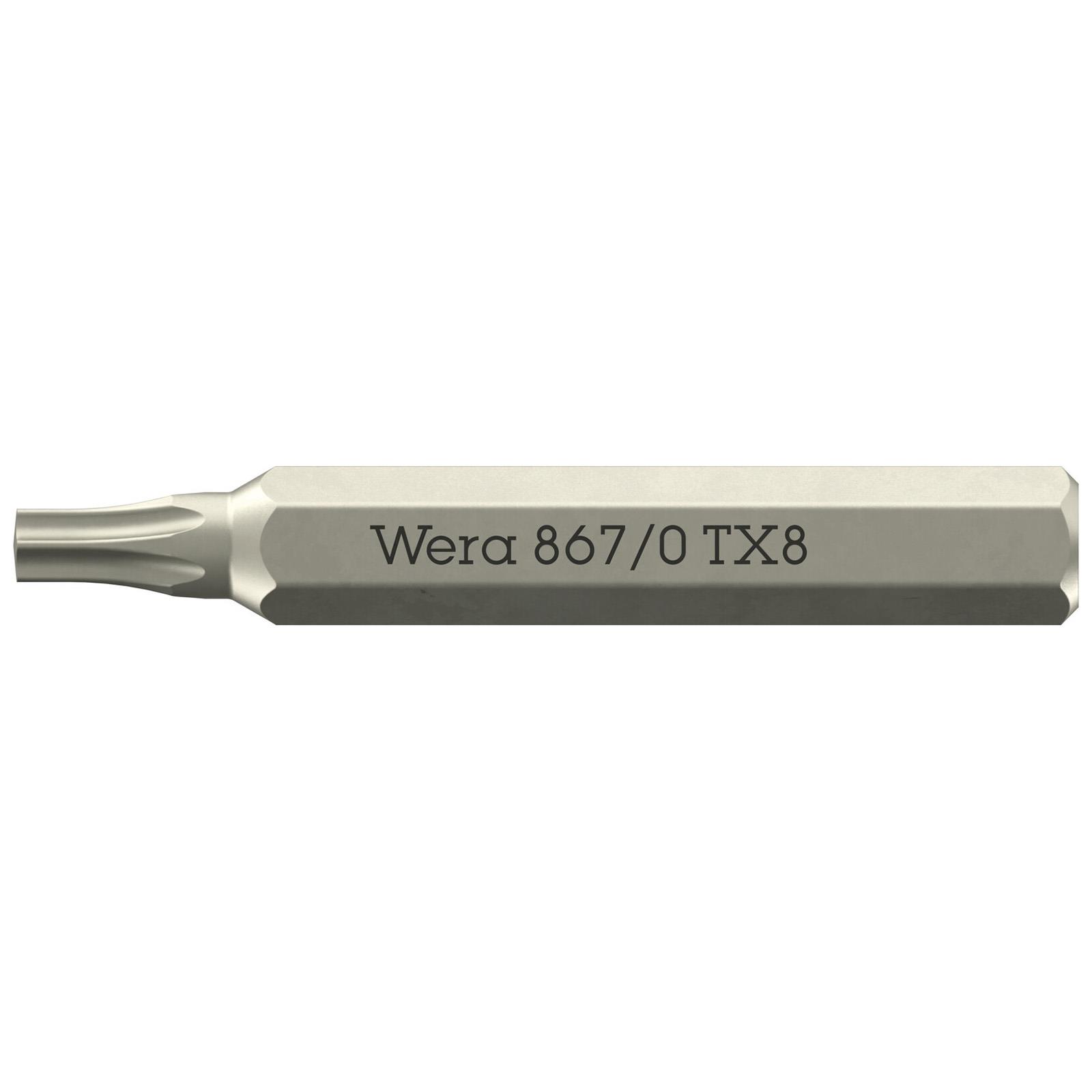 Wera Micro Präzisions-Schraubendreher-Bits mit 4 mm Sechskantantrieb PH PZ TX SL Größe wählbar - Bild 11 von 22