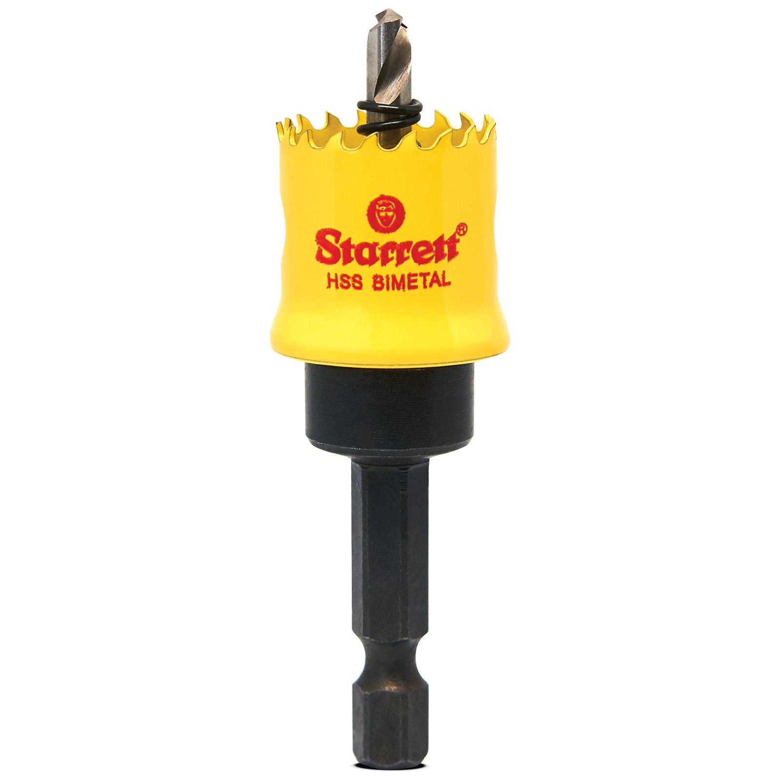 Starrett Holesaw HSS Cordless Smooth Cut CSC Bi-Metal 16-51 mm Choose Size - Picture 4 of 15