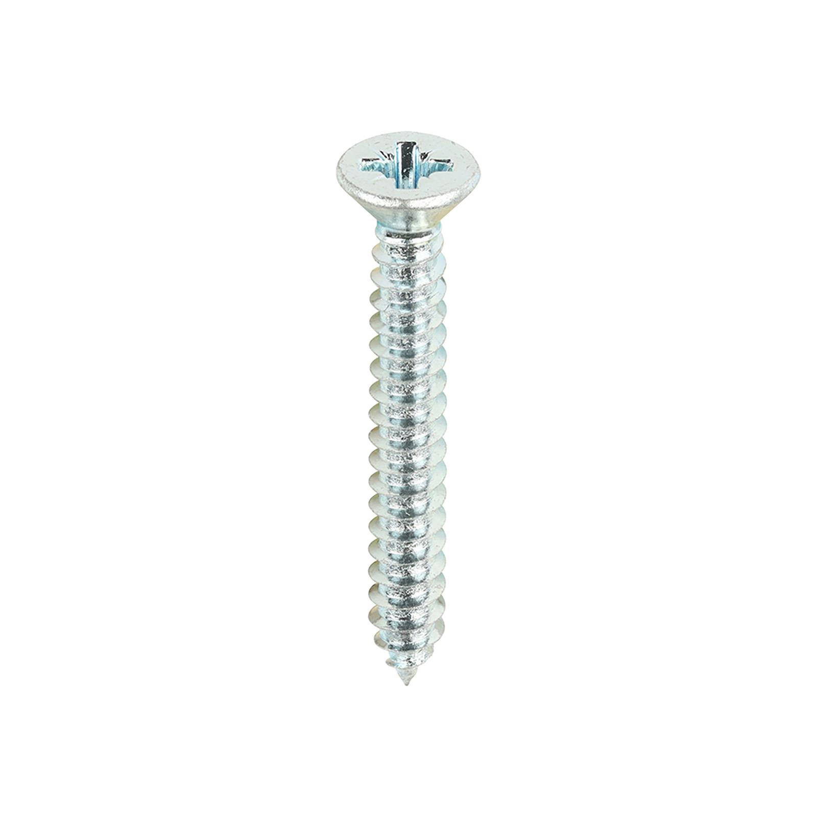 TIMCO Self Tapping Drilling Screws Zinc Metal Countersunk Head Tappers Pozi - Picture 14 of 24