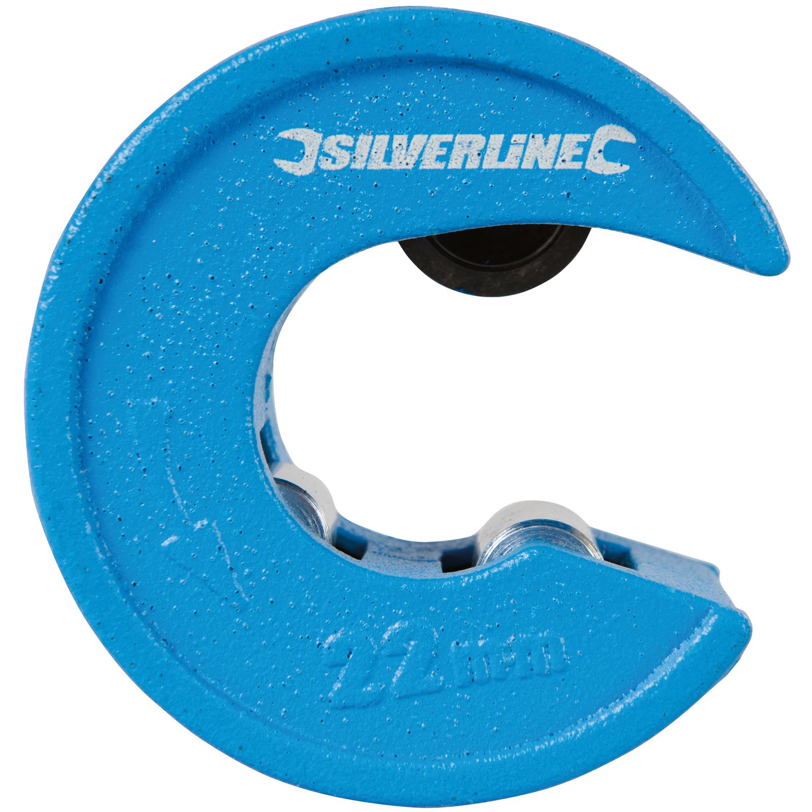 Cortador de tubos Silverline corte rápido 15 mm 22 mm 28 mm tubo de acero cobre plomería - Imagen 4 de 5