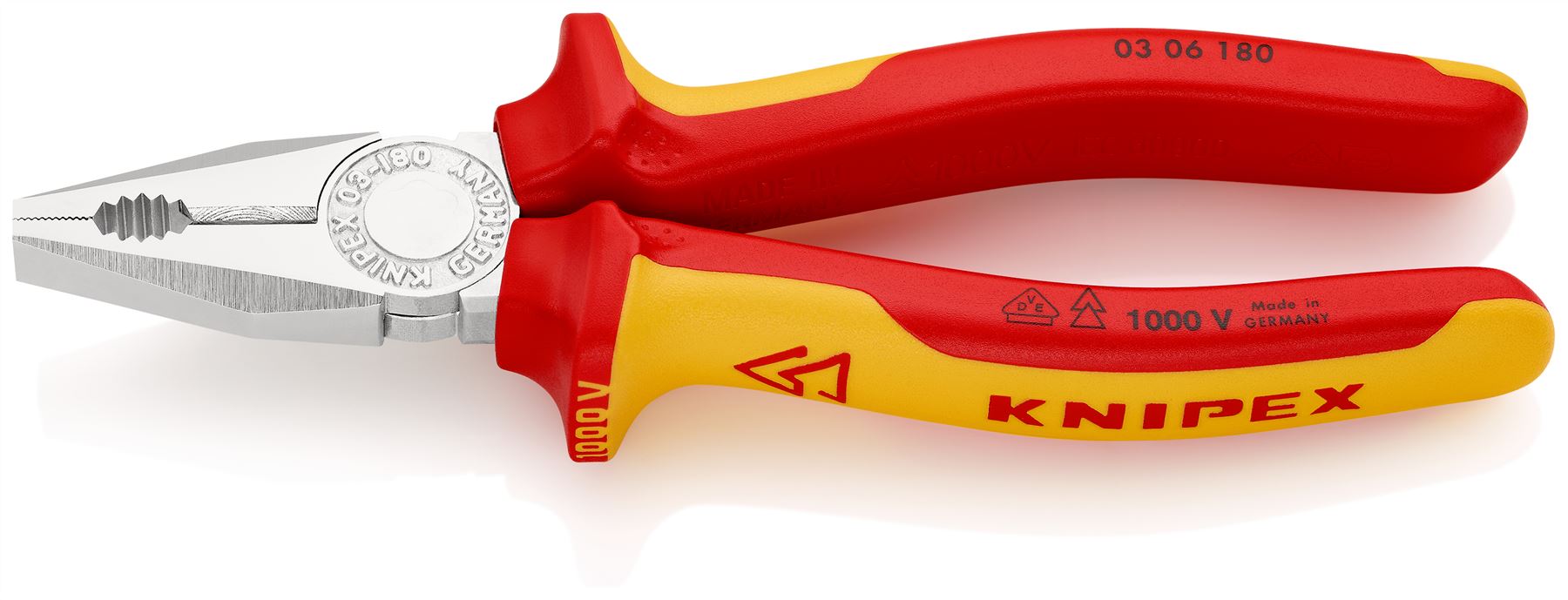 KNIPEX Kombizange Schneider Griffe Snips Zange 140-250 mm Größe wählbar - Bild 16 von 22