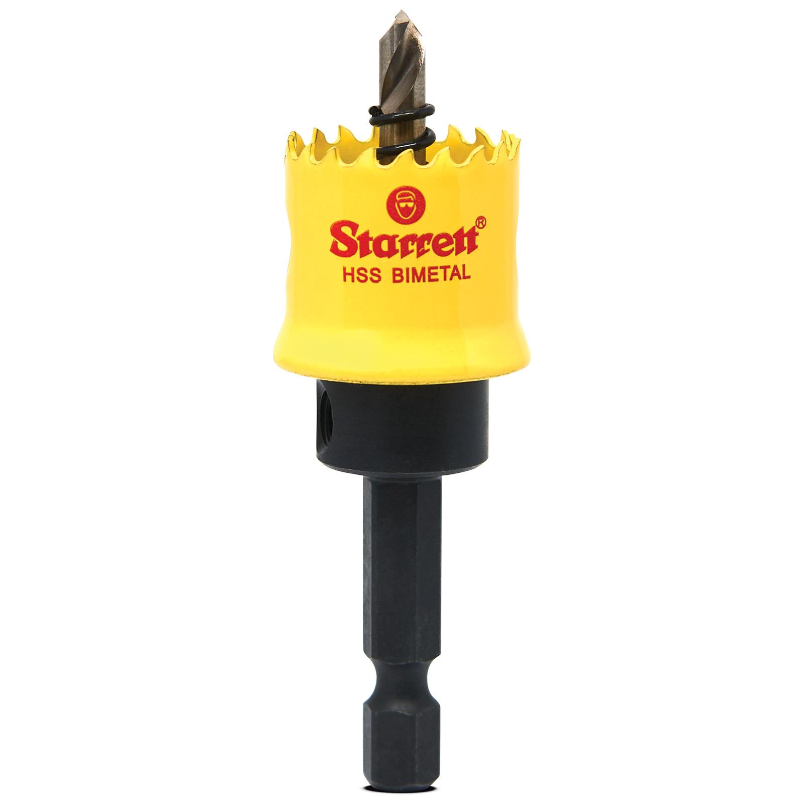 Starrett Holesaw HSS Cordless Smooth Cut CSC Bi-Metal 16-51 mm Choose Size - Picture 5 of 15
