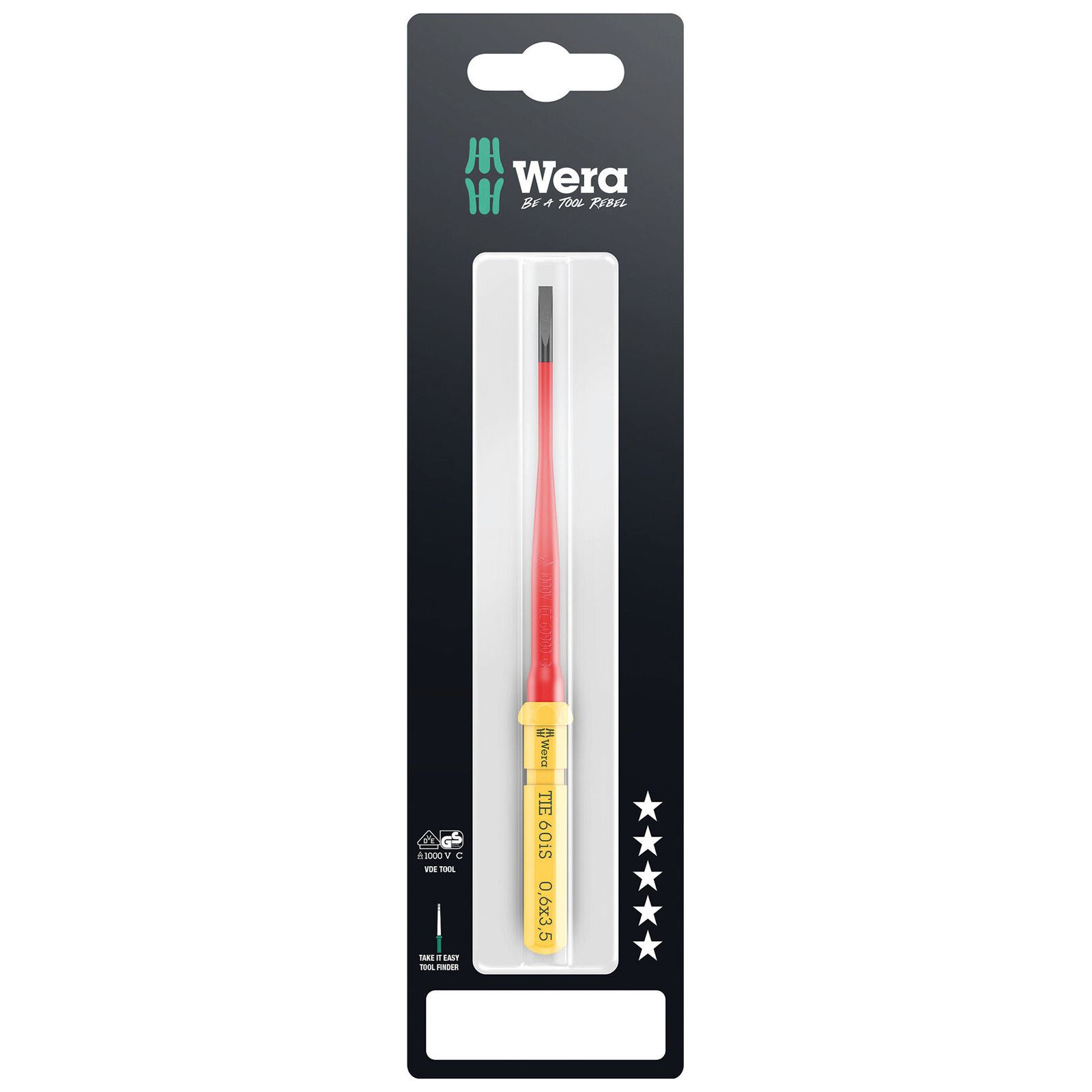 Wera Interchangeable Screwdriver Blade KK VDE SB Colour Coded Choose Size - Picture 8 of 26