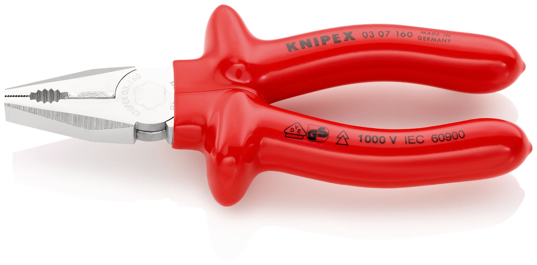 KNIPEX Kombizange Schneider Griffe Snips Zange 140-250 mm Größe wählbar - Bild 19 von 22