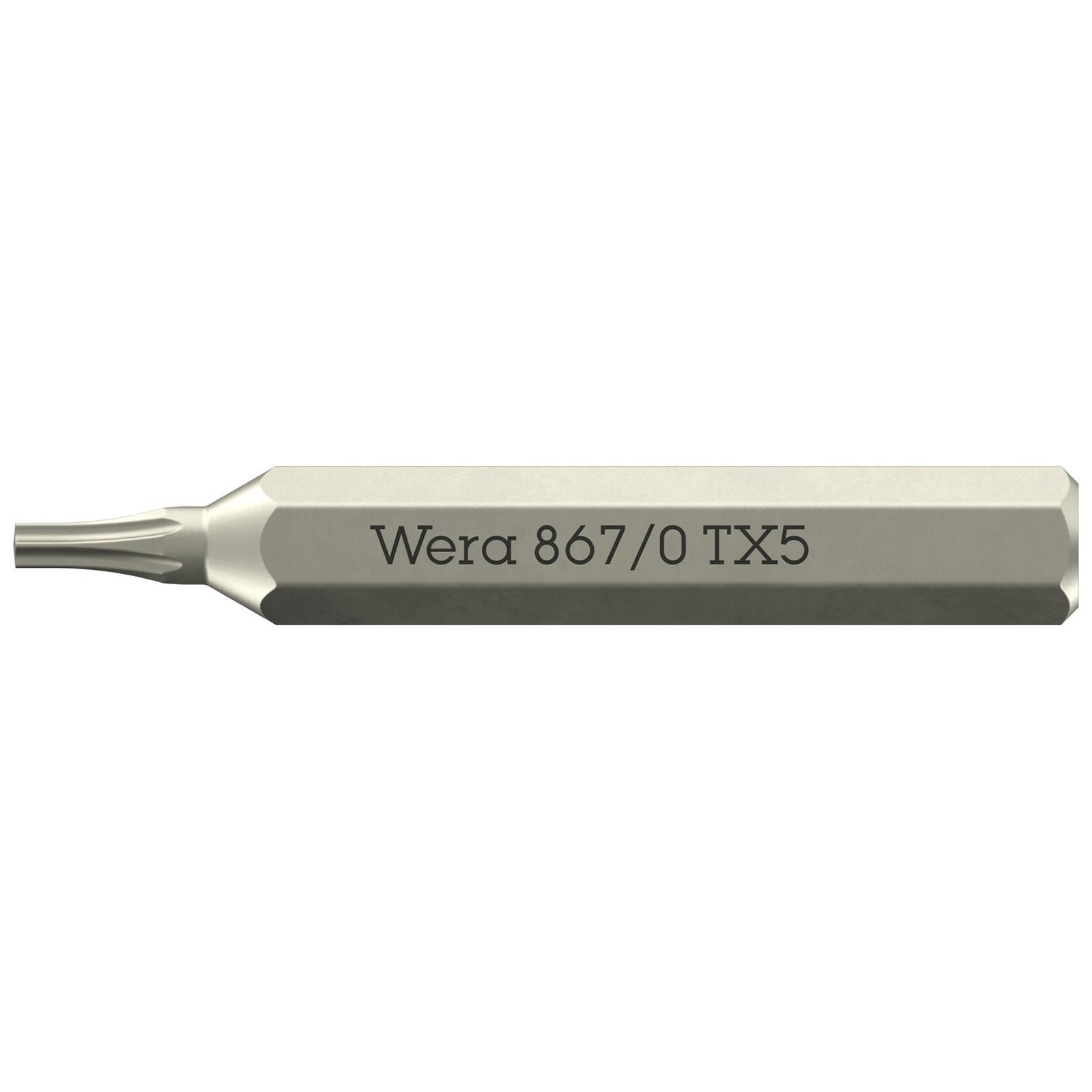 Wera Micro Präzisions-Schraubendreher-Bits mit 4 mm Sechskantantrieb PH PZ TX SL Größe wählbar - Bild 9 von 22